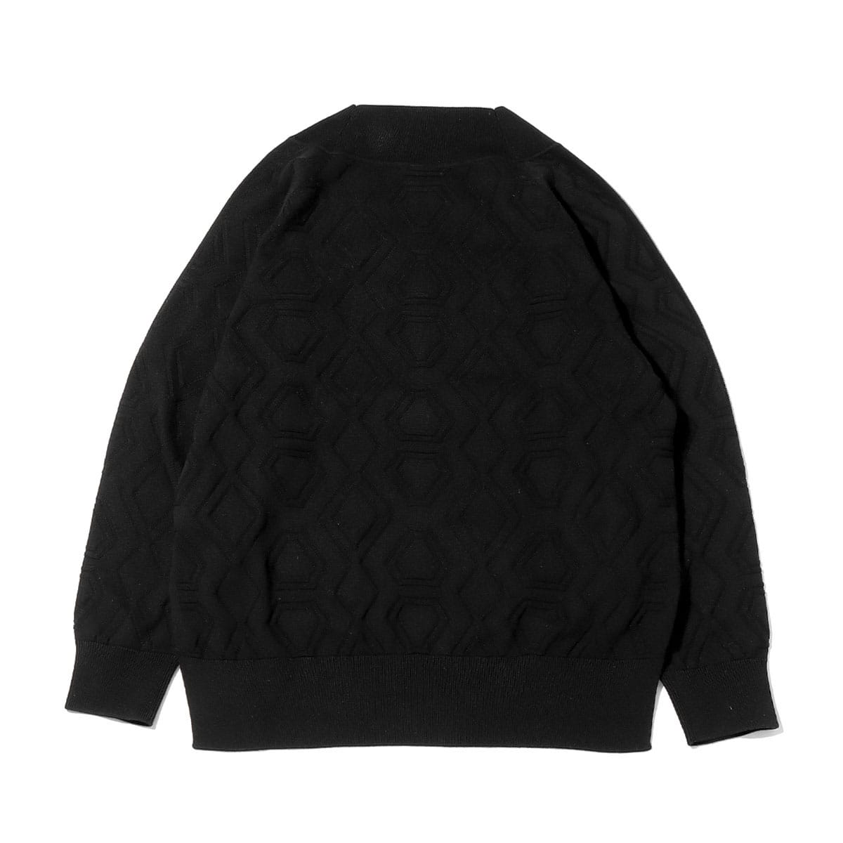 PUMA LUXE SPORT T7 KNIT CREW PUMA BLACK 23SP-Iの画像