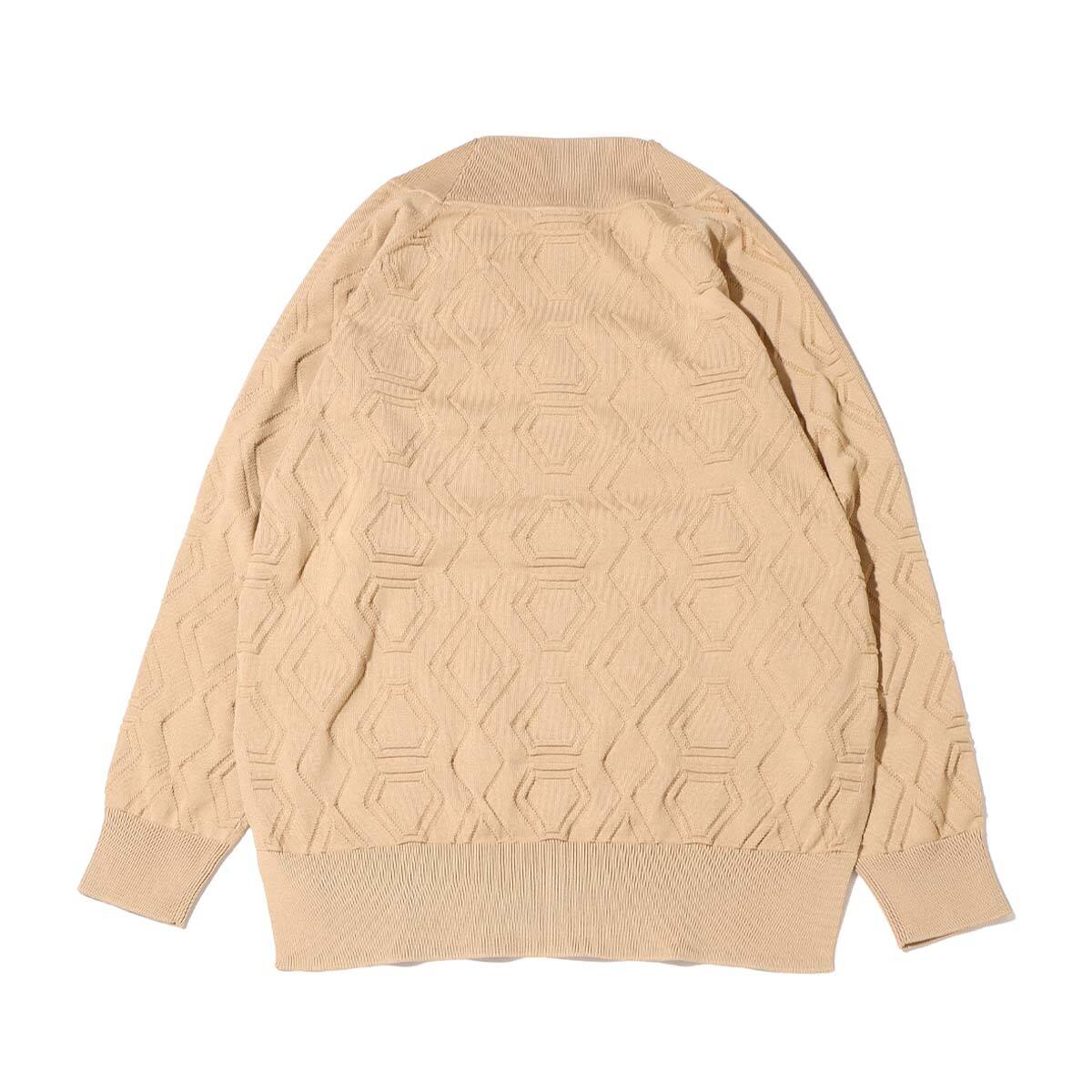 PUMA LUXE SPORT T7 KNIT CREW LIGHT SAND 23SP-I（プーマ