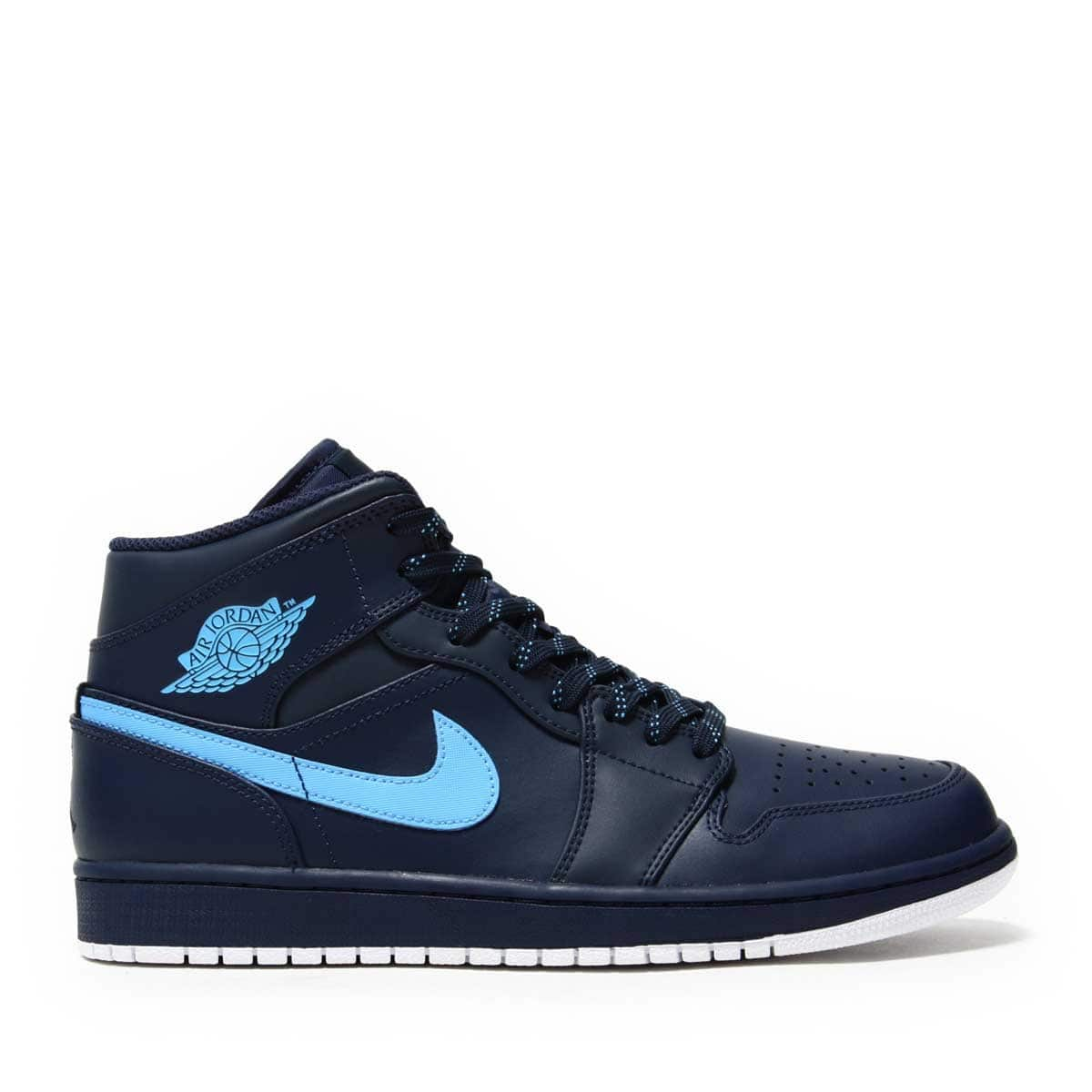 Air jordan 1 mid obsidian outlet blue