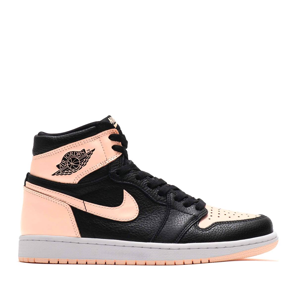 JORDAN BRAND AIR JORDAN 1 RETRO HIGH OG BLACK/CRMSN TNT-WHITE-HYPR PNK 19SU-Sの画像