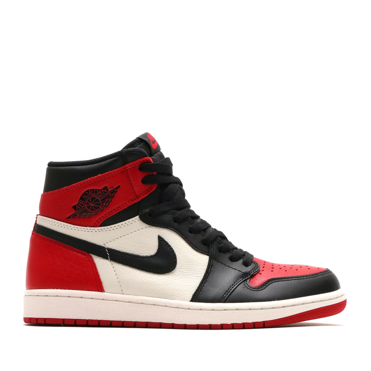 Air jordan 1 retro high og black gym outlet red