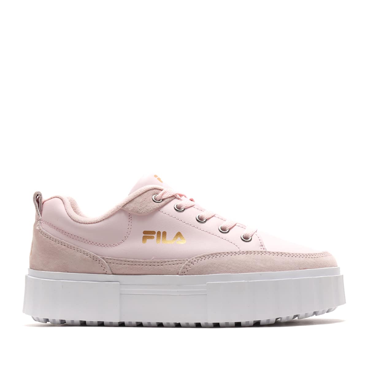 FILA SANDBLAST LOW MG Primrose Pink / White / Metallic Gold