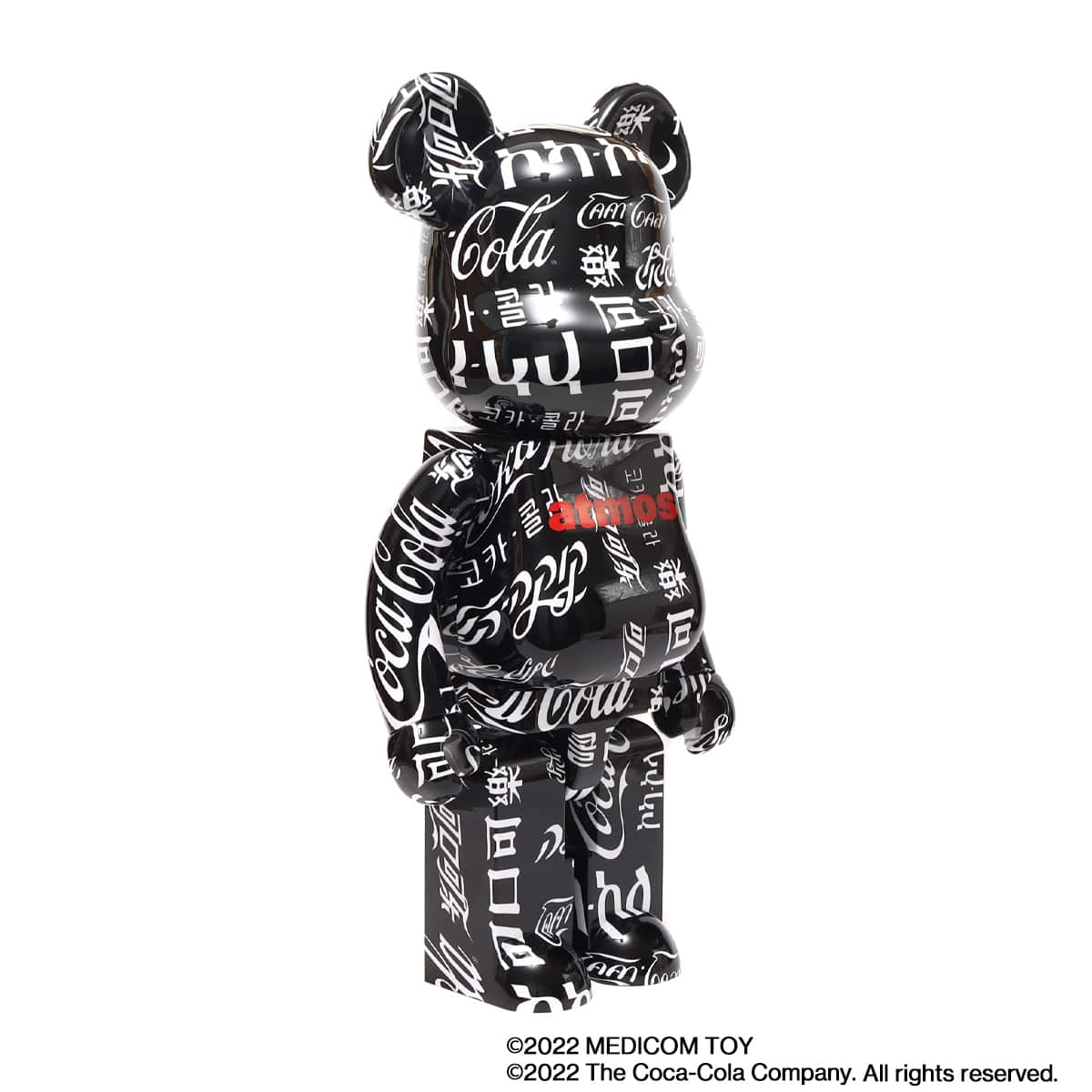 MEDICOM TOY BE@RBRICK Coca-Cola × atmos TYPE-6 1000% 22SS-I