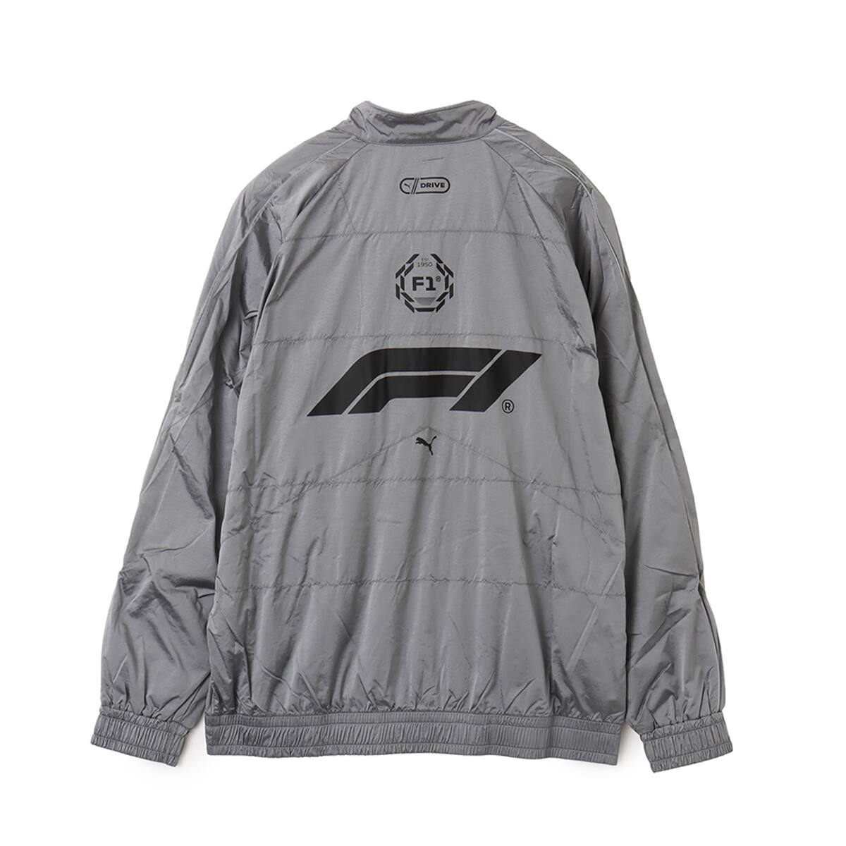 PUMA F1 T7 OVERSIZED TRACK JACKET TEAM SILVERの画像