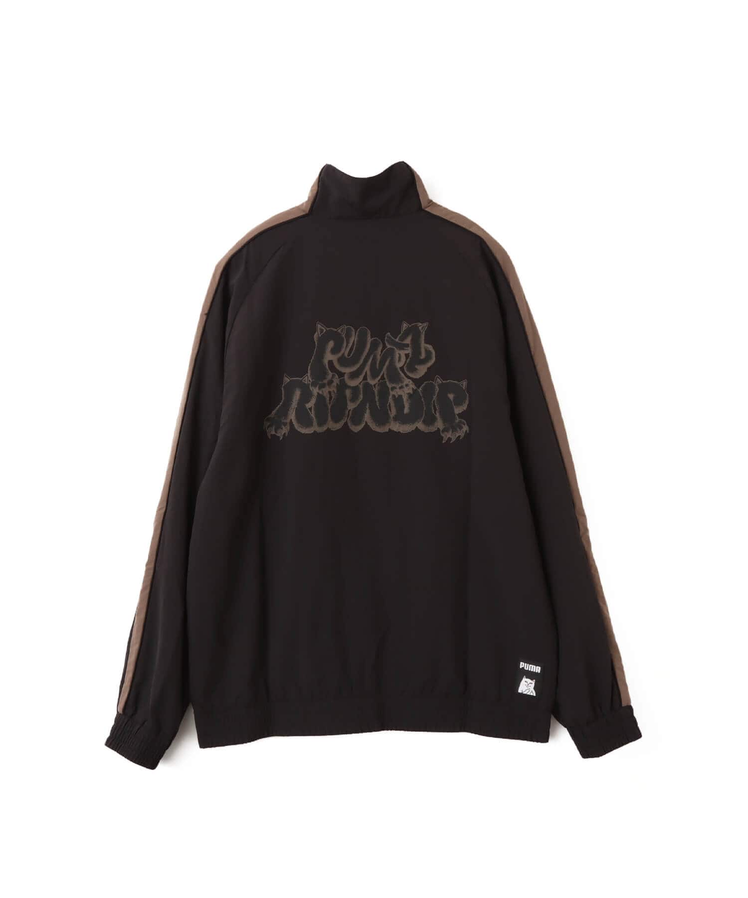PUMA PUMA x RIPNDIP T7 OVERSIZED TRACK JACKET WV PUMA BLACKの画像
