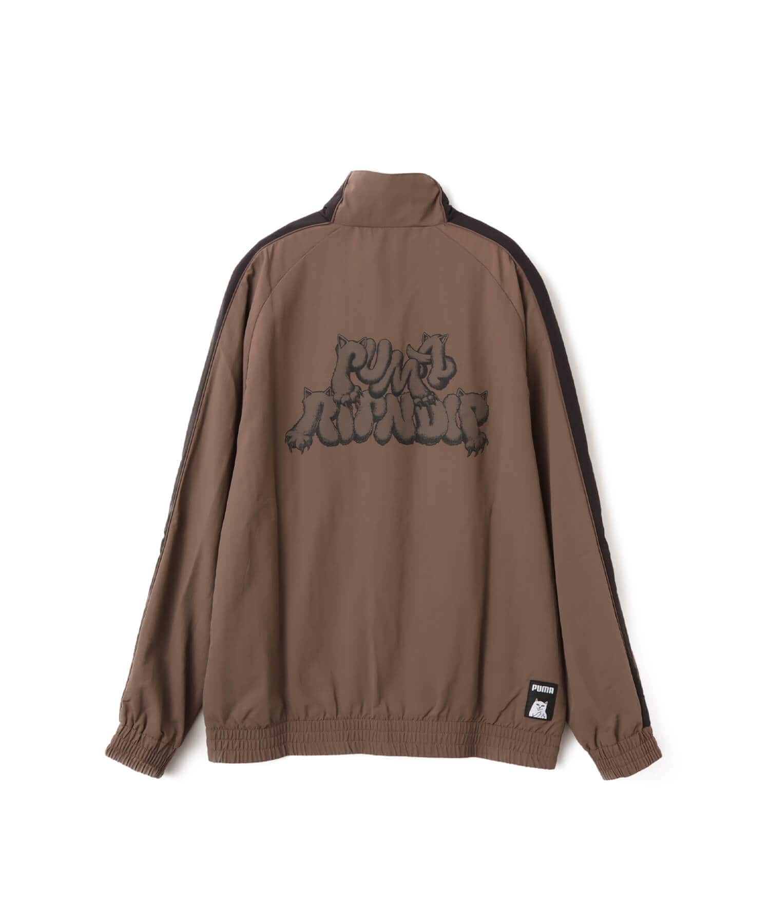 PUMA PUMA x RIPNDIP T7 OVERSIZED TRACK JACKET WV FLAT BRONZEの画像