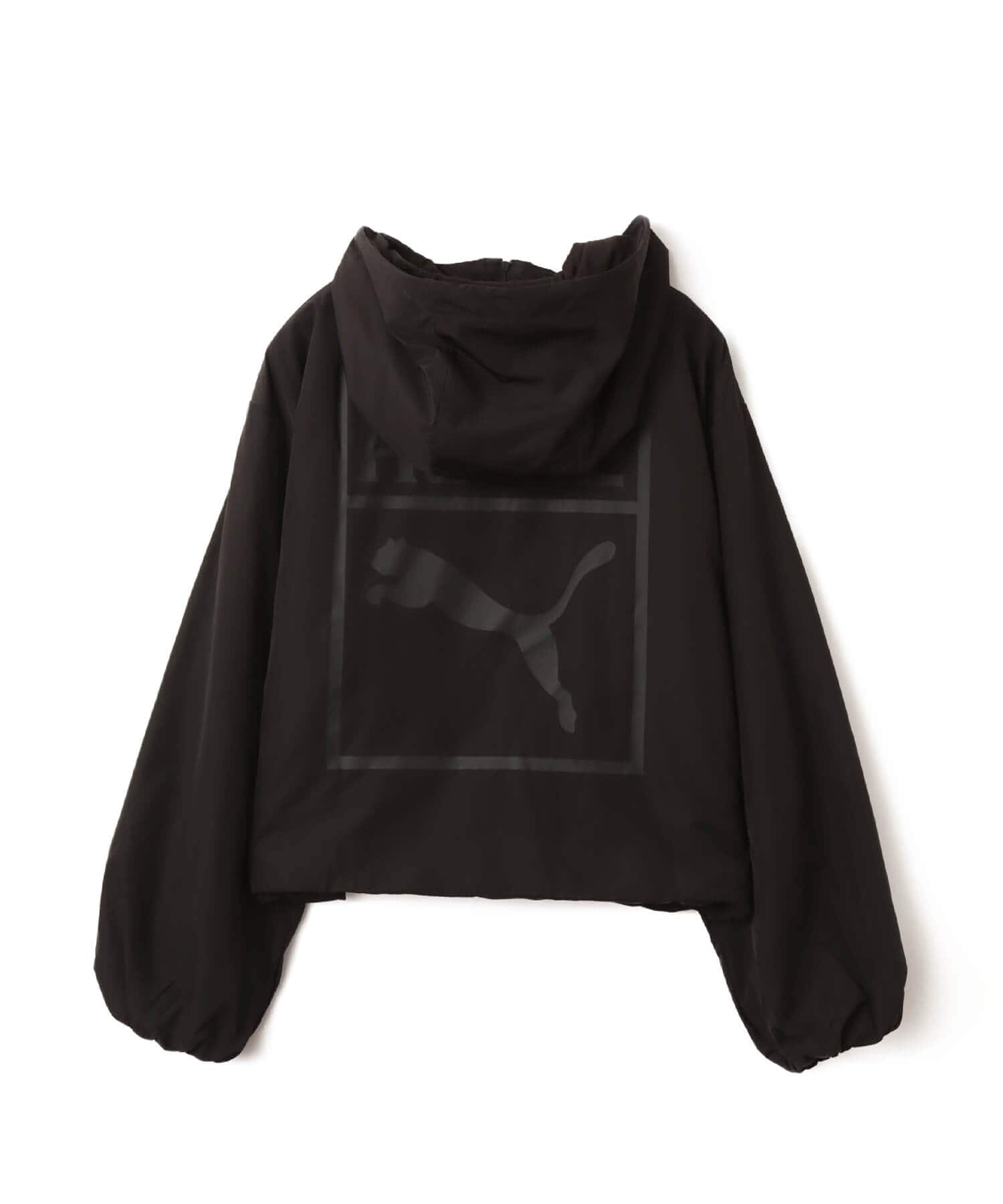 PUMA PUMA x ROSE OVERSIZED HALF-ZIP PADDED JACKET PUMA BLACKの画像