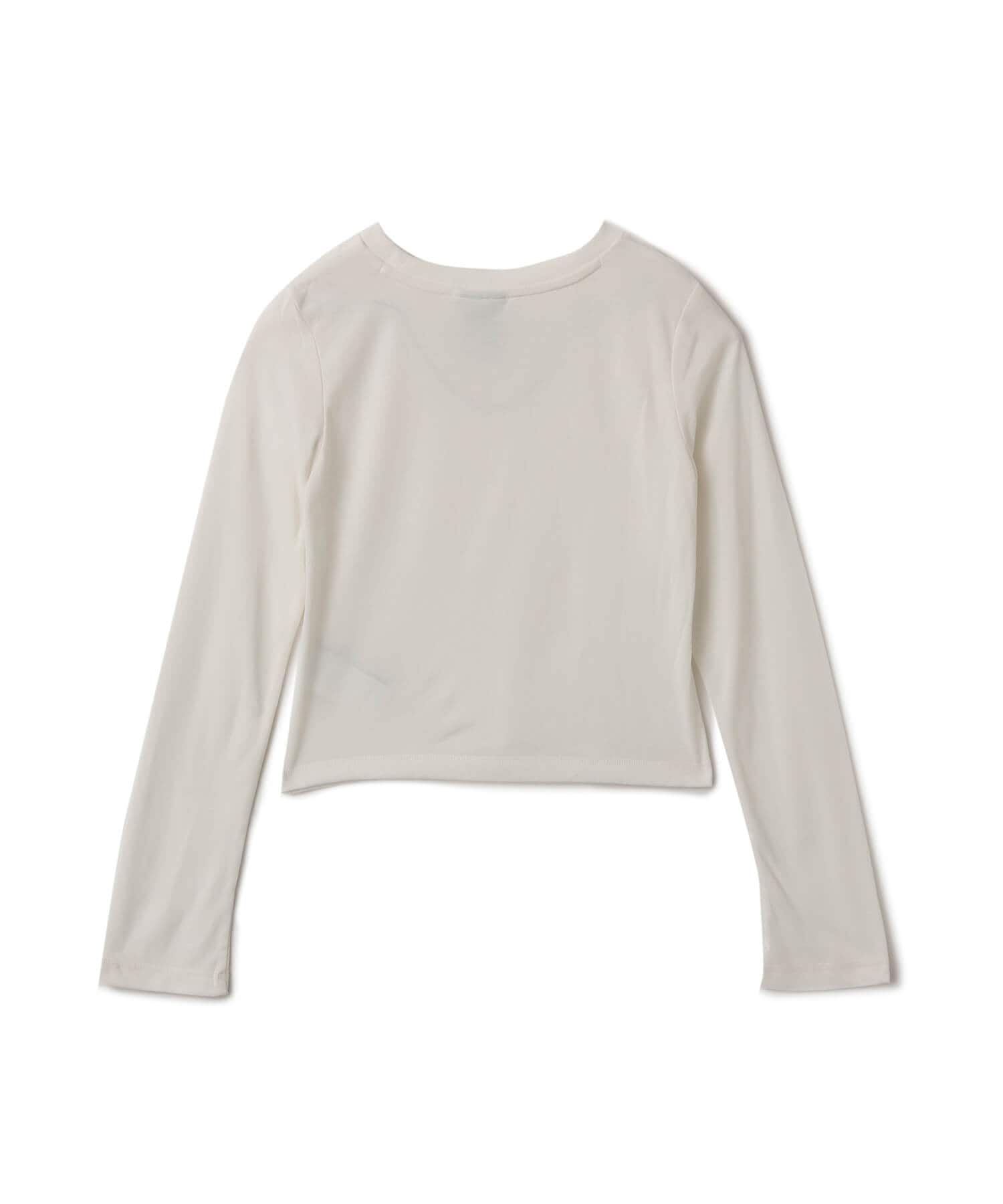 PUMA PUMA x ROSE SLIM LONGSLEEVE TEE WARM WHITEの画像