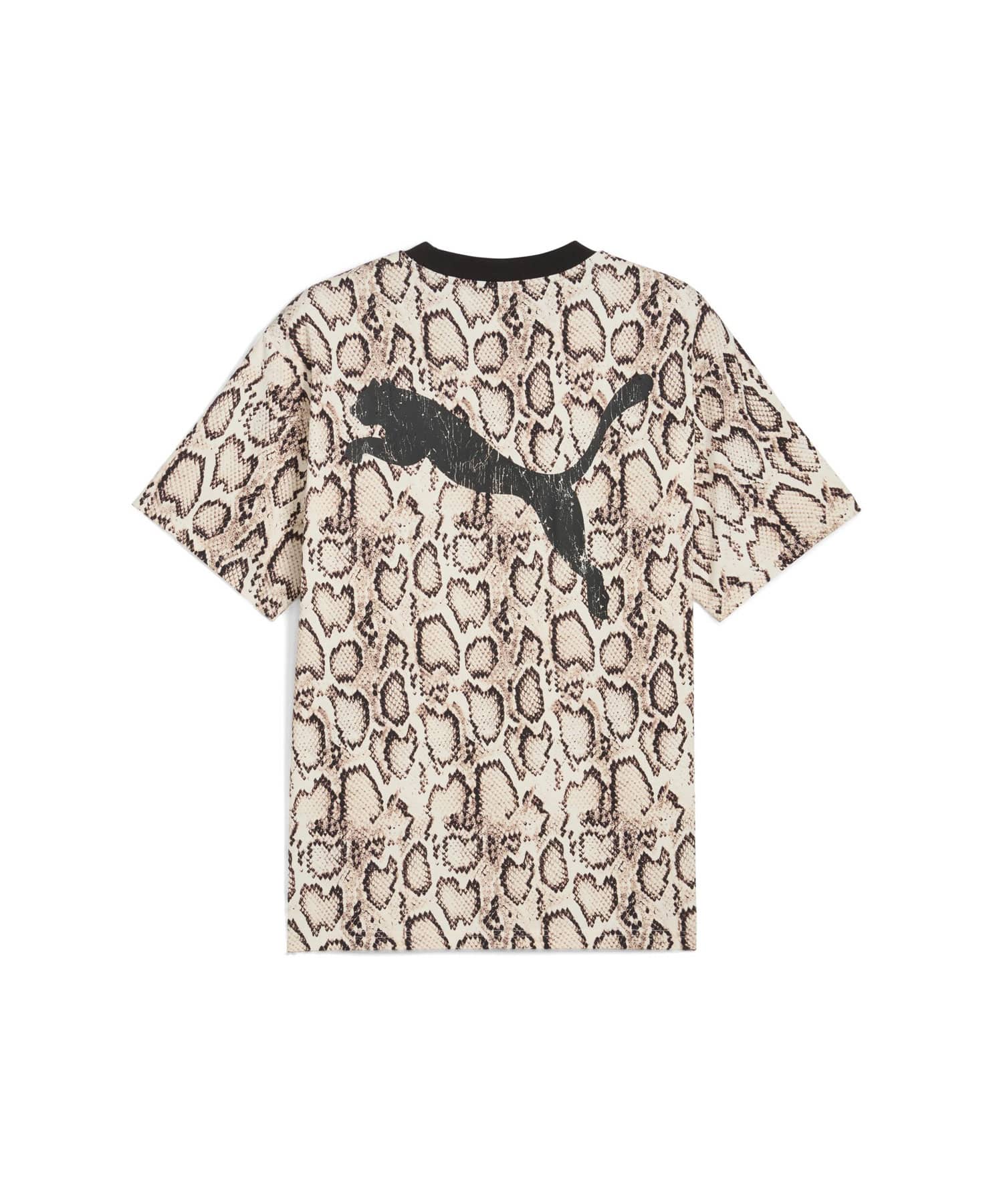 PUMA PUMA x A$AP ROCKY SNAKESKIN TEE FROSTED IVORY-AOPの画像