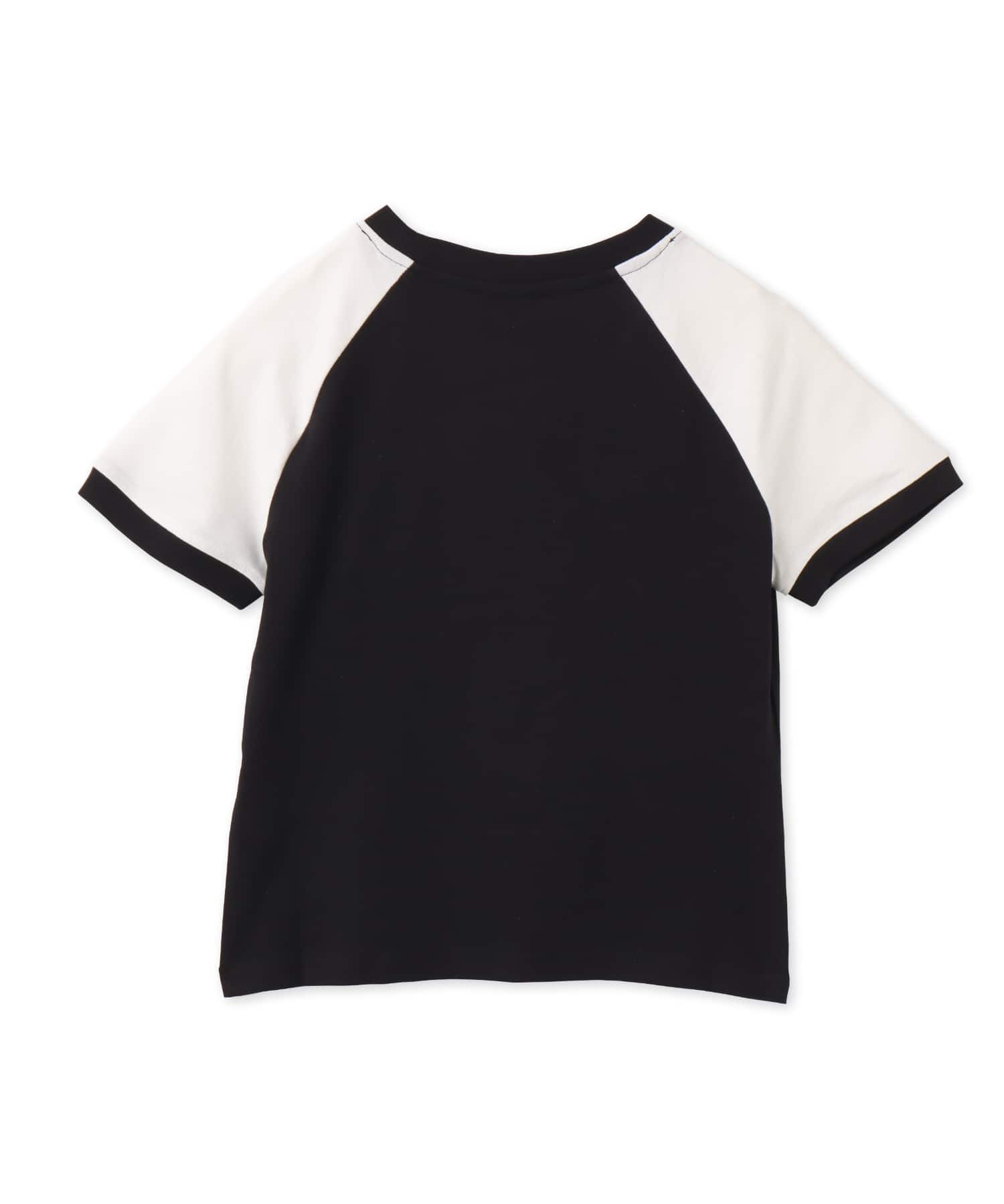 PUMA FUTURE.PUMA.ARCHIVE SLIM SHORT RINGER TEE PUMA BLACKの画像