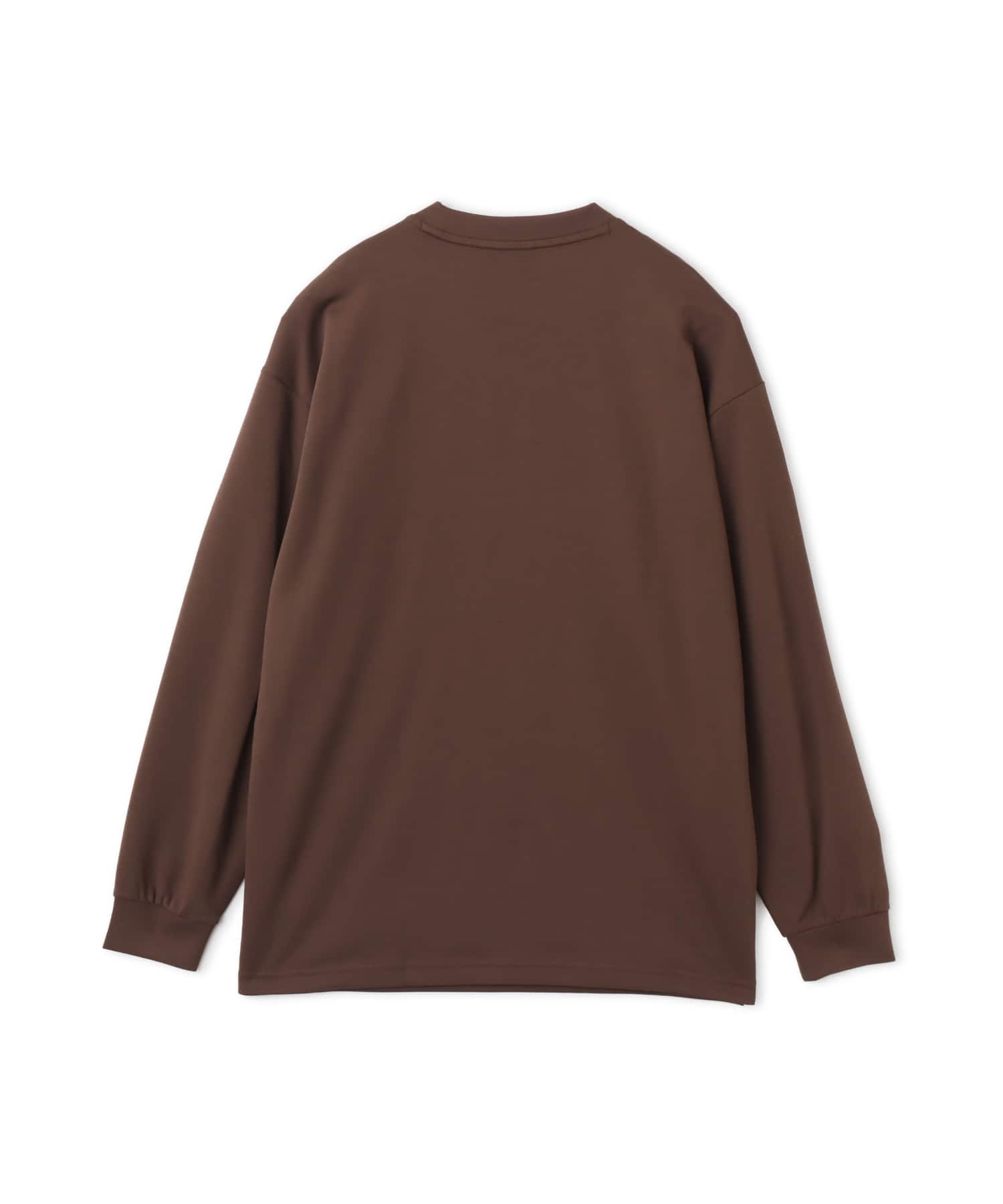 PUMA OVERSIZED LS TEE CHOCOLATEの画像