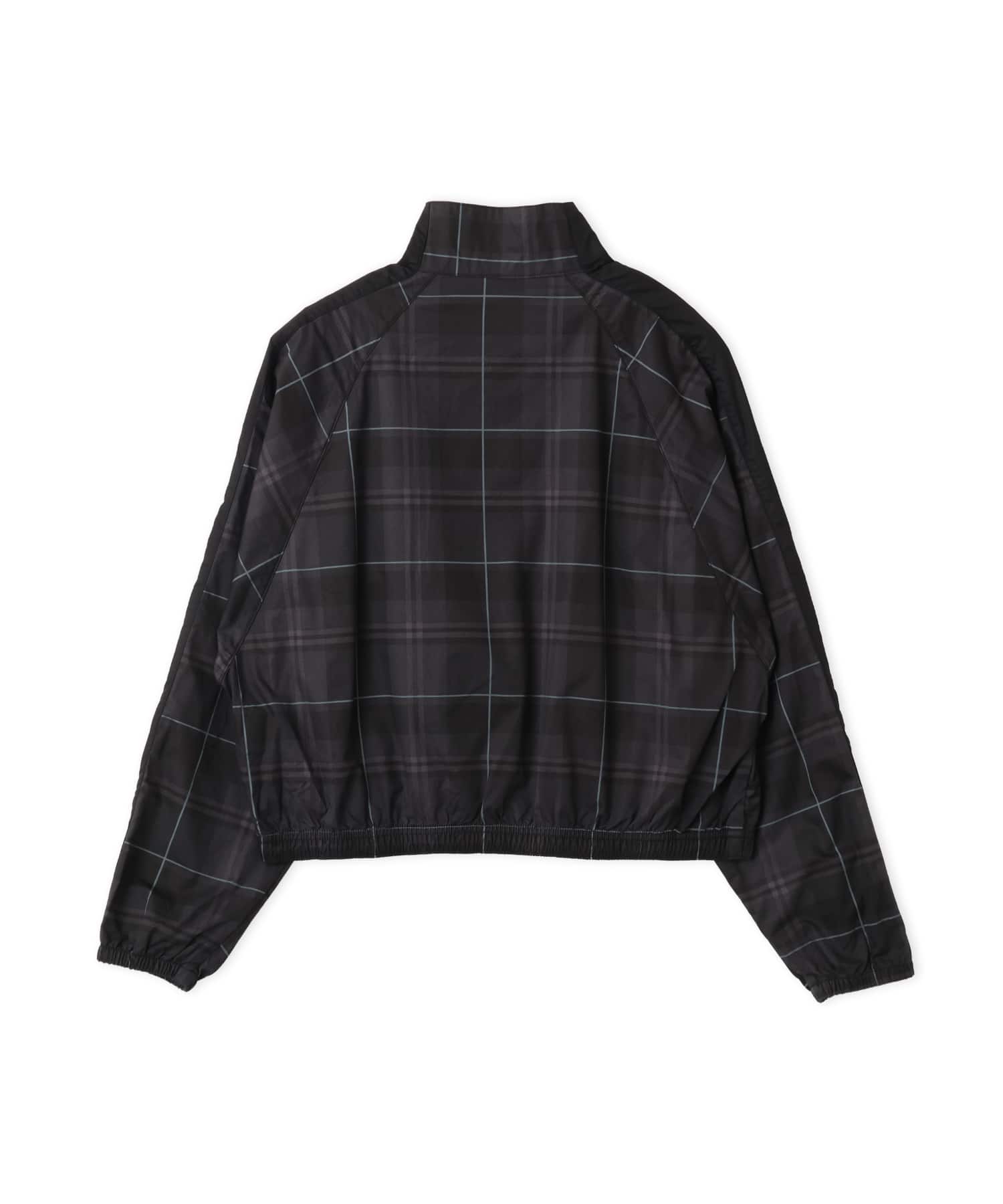 PUMA T7 RELAXED TARTAN WOVEN JACKET PUMA BLACKの画像