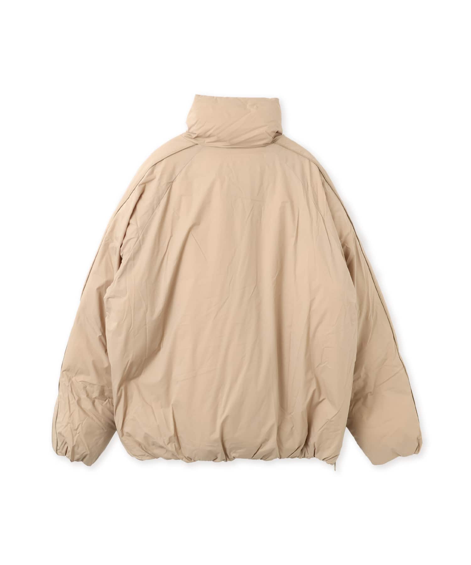 PUMA MATT TAFFETA PADDED JACKET ICE COFFEEの画像