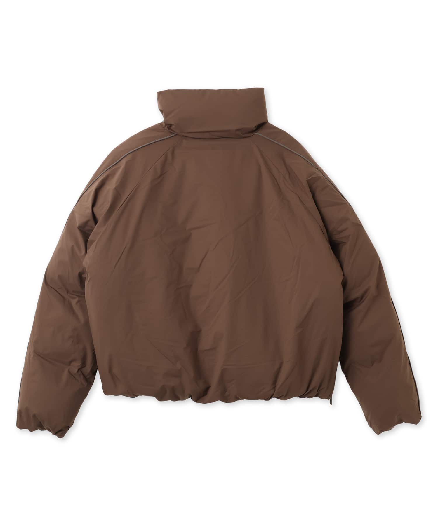 PUMA MATT TAFFETA PADDED JACKET WS CHOCOLATEの画像