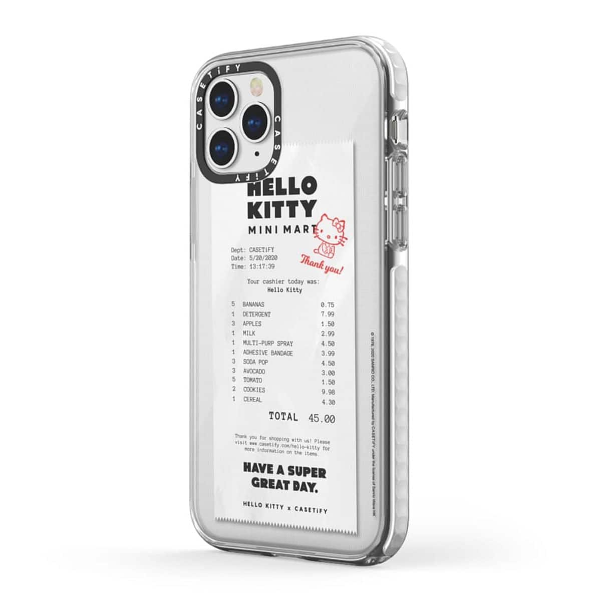 CASETIFY Minimart Receipt Case (iPhone 11 Pro)