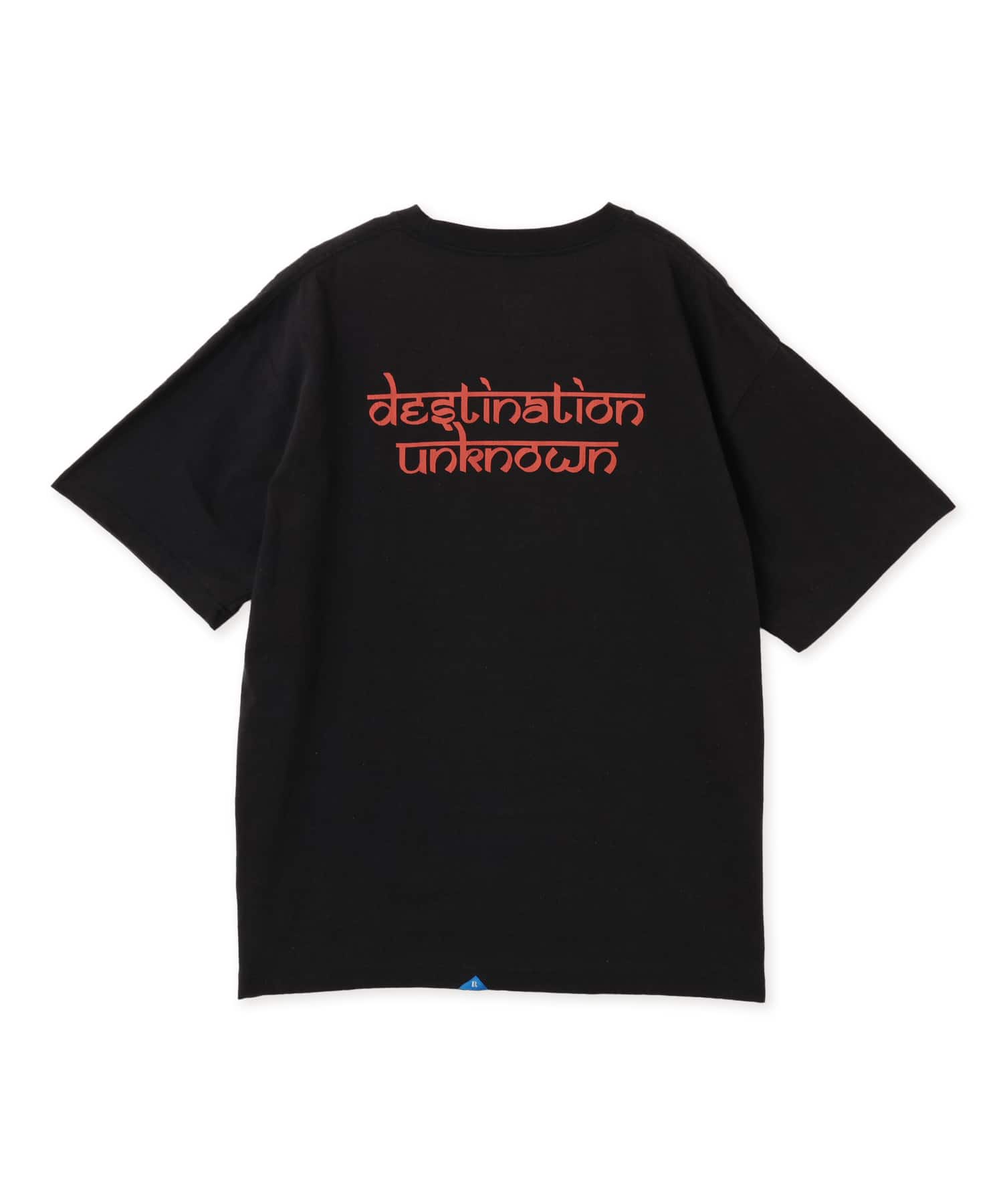 LIBERAIDERS LR ROSE TEE for atmos BLACKの画像