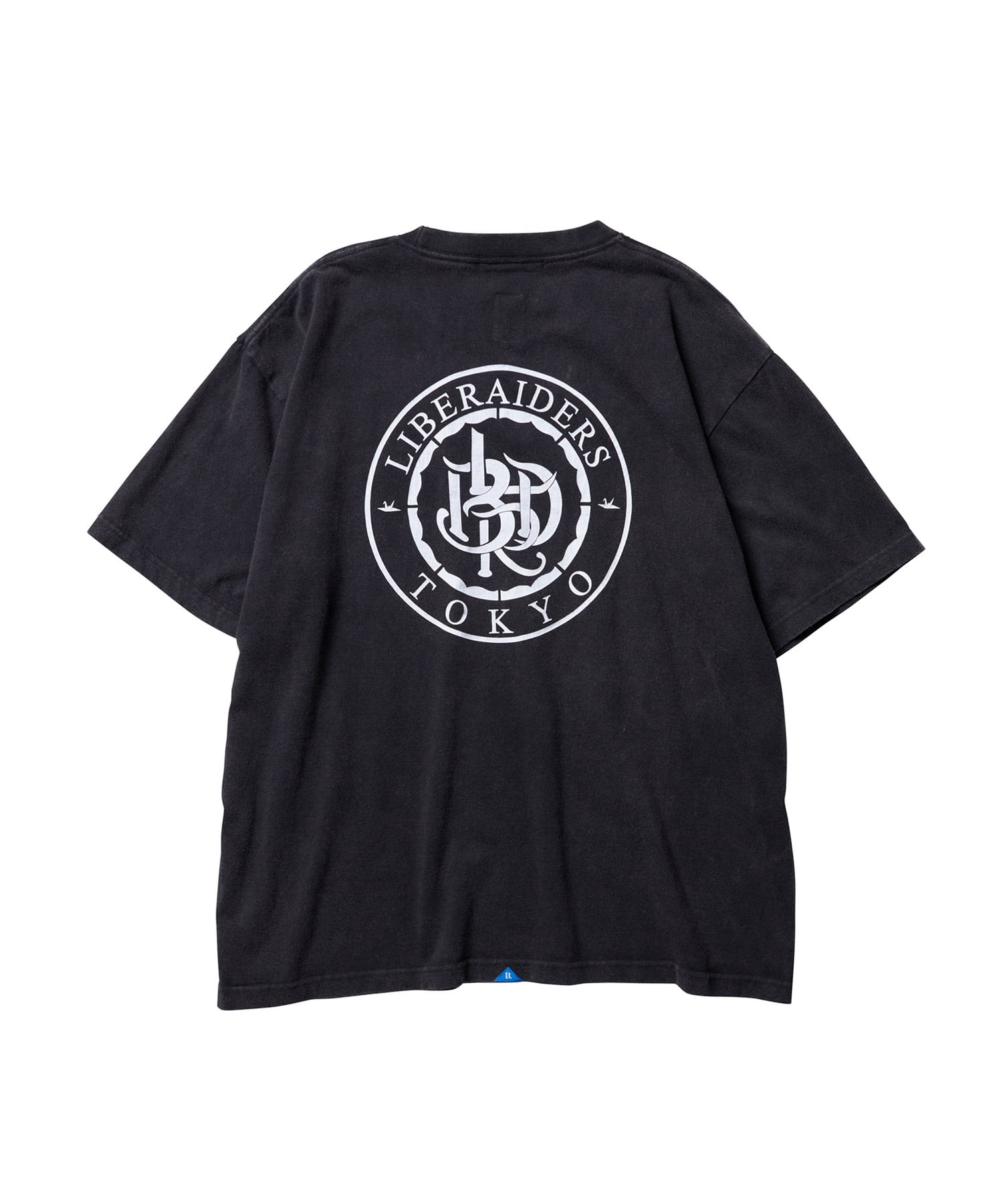 LIBERAIDERS EMBLEM TEE BLACKの画像
