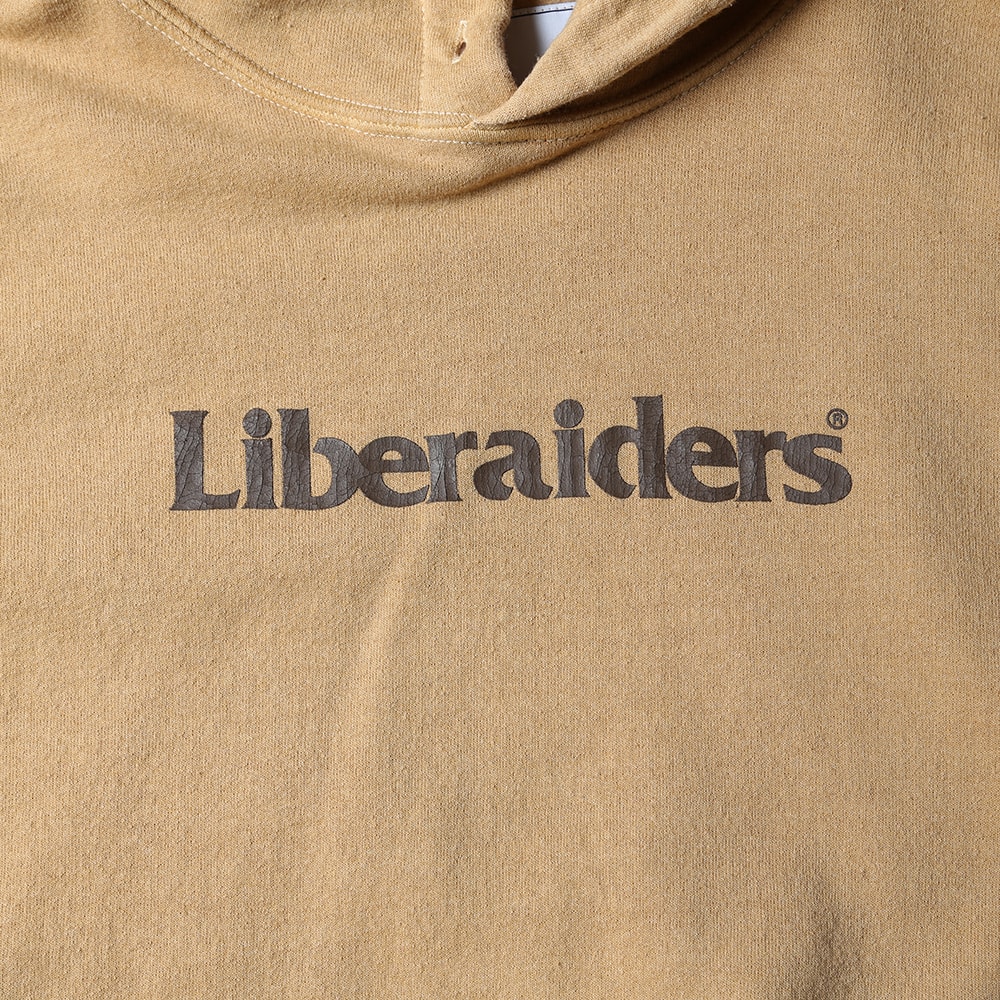 Liberaiders OG LOGO PULLOVER HOODIE BEIGE の画像