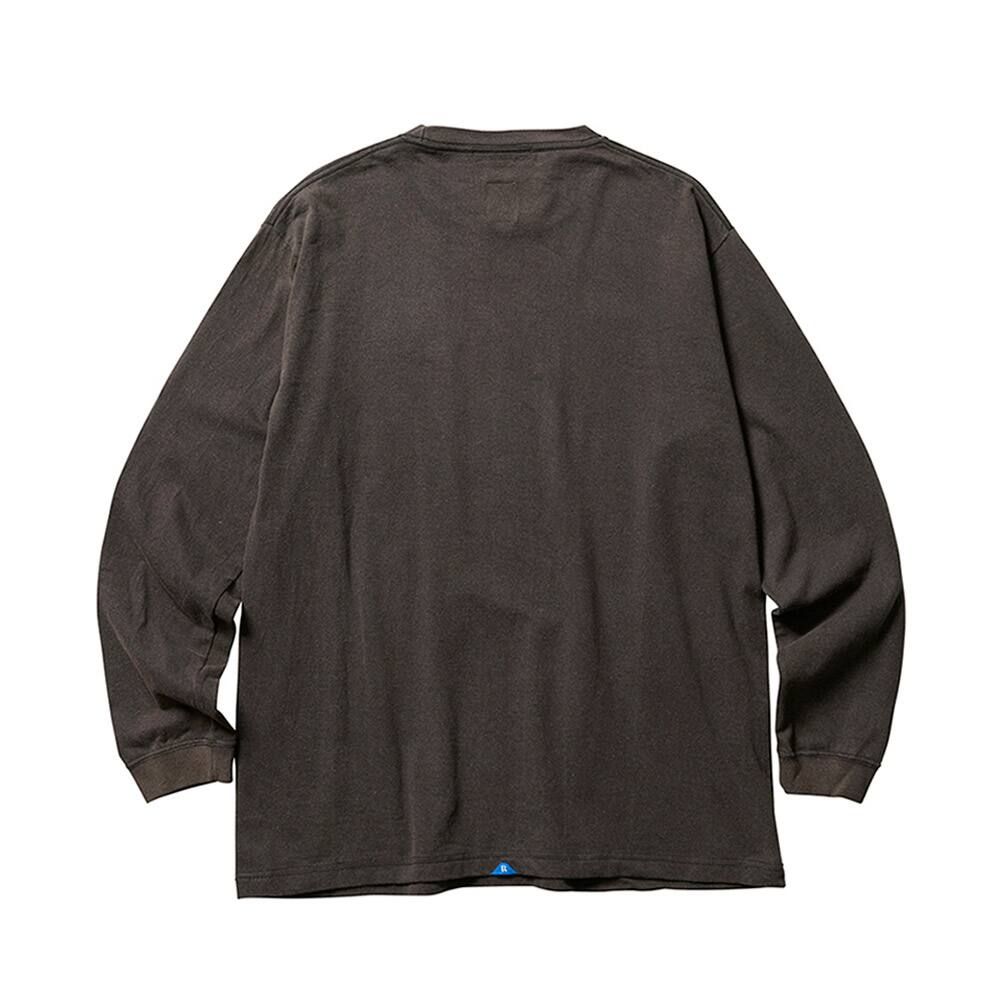 Liberaiders POCKET L/S TEE BLACK 21FA-Iの画像