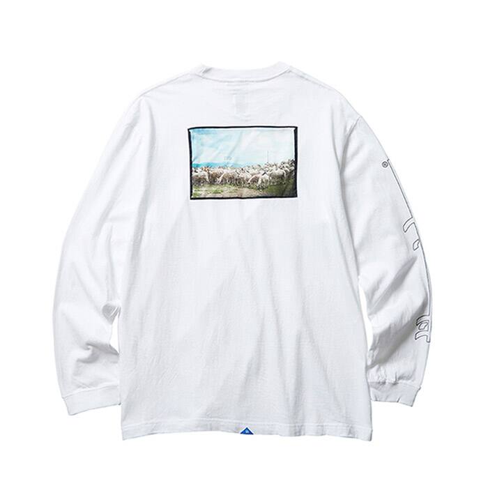 Liberaiders M.A.W L/S TEE WHITE の画像