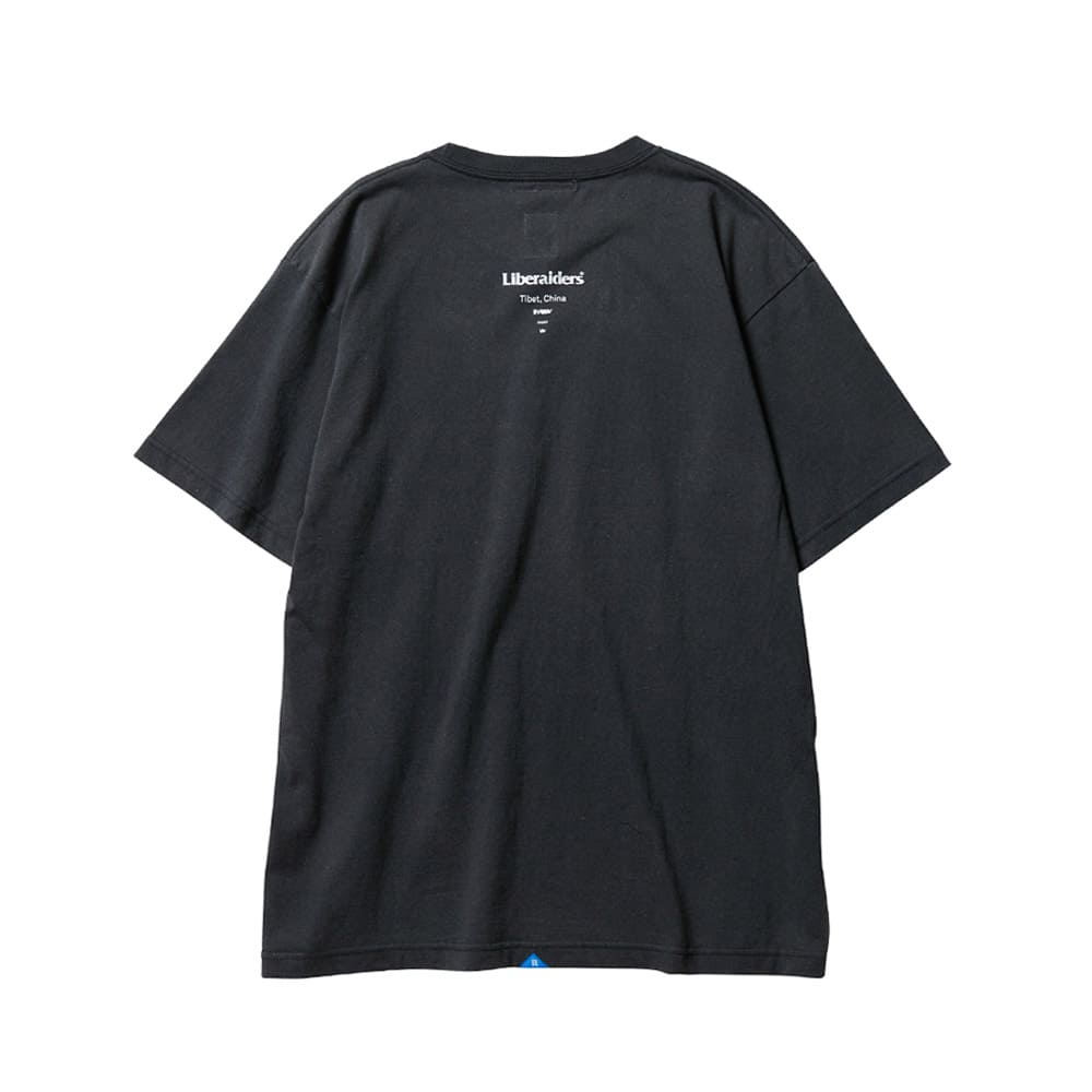 Liberaiders VIEWFINDER TEE BLACK の画像