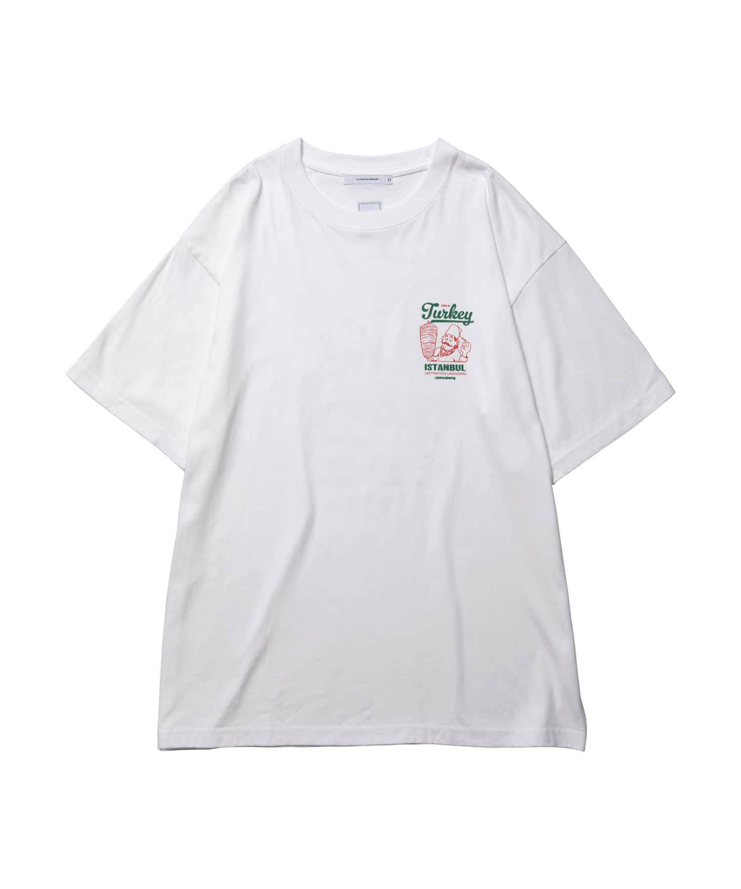 LIBERAIDERS LIBERAIDERS KEBAB TEE WHITEの画像