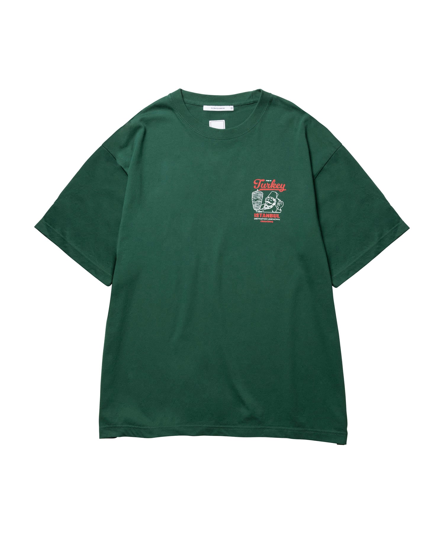 LIBERAIDERS LIBERAIDERS KEBAB TEE GREENの画像
