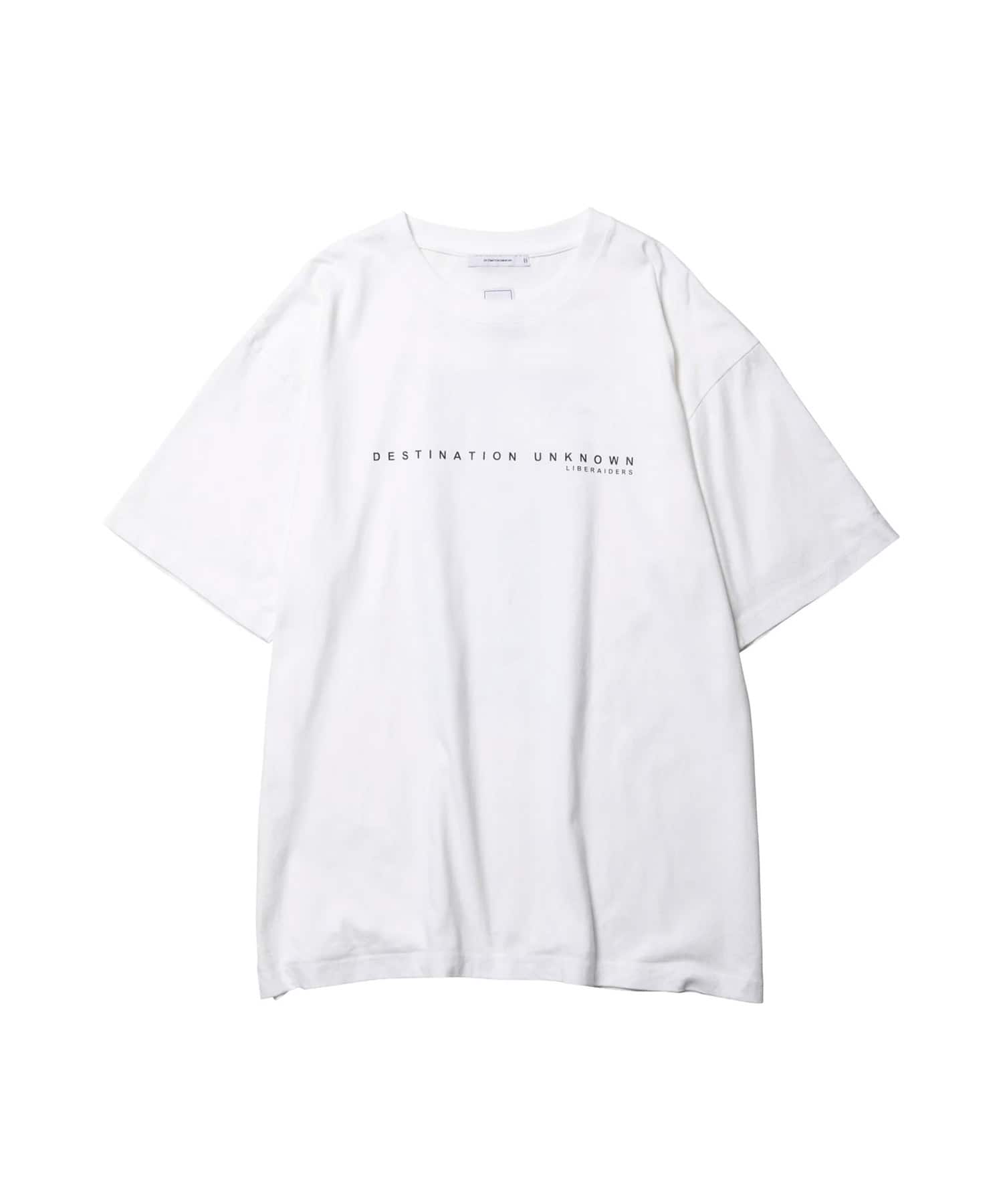 LIBERAIDERS MAW AERIAL PHOTO TEE WHITEの画像