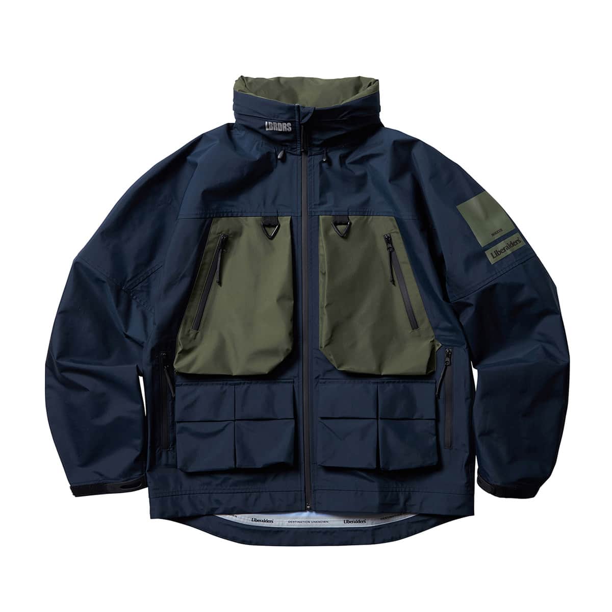 LIBERAIDERS ALL CONDITIONS 3LAYER JACKET NAVY 23FA-I
