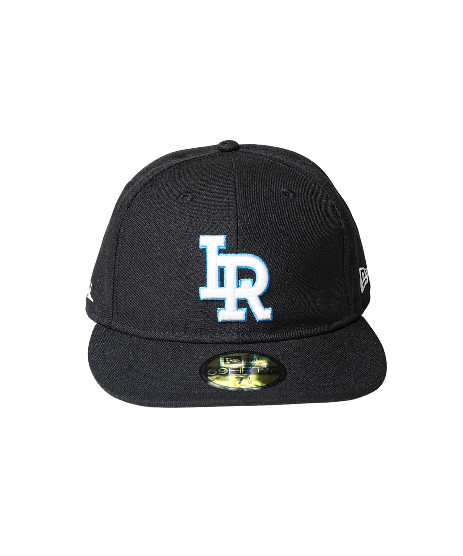 LIBERAIDERS x NEW ERA 59FIFTY SB LR EMBROIDERY LOGO CAP BLACKの画像