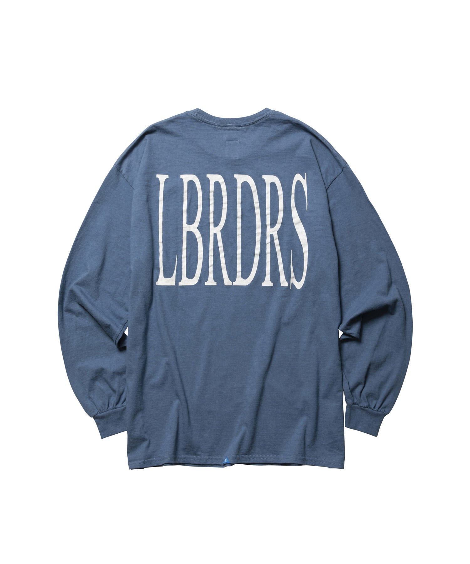 LIBERAIDERS LBRDRS LOGO L/S TEE BLUEの画像