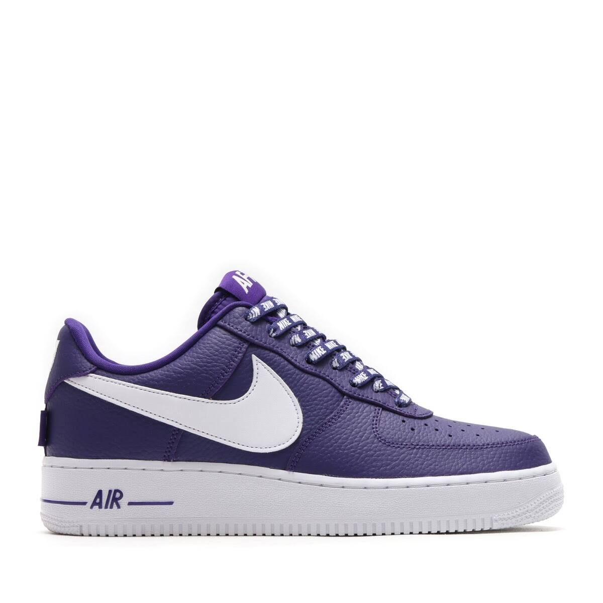 nike air force 1 purple white