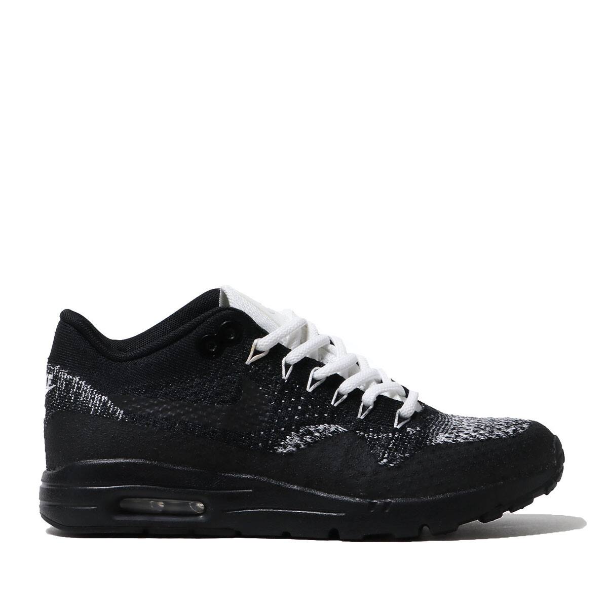 Nike Wmns Air Max 1 Ultra Flyknit ナイキ ウィメンズ エア マックス 1 ウルトラ フライニット Black Anthracite White メンズ レディース スニーカー 16ho I