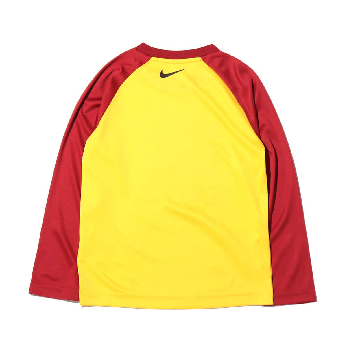 NIKE MUST NONSTOP DRI-FIT RAGRAN L/S TEE AMARILLOの画像