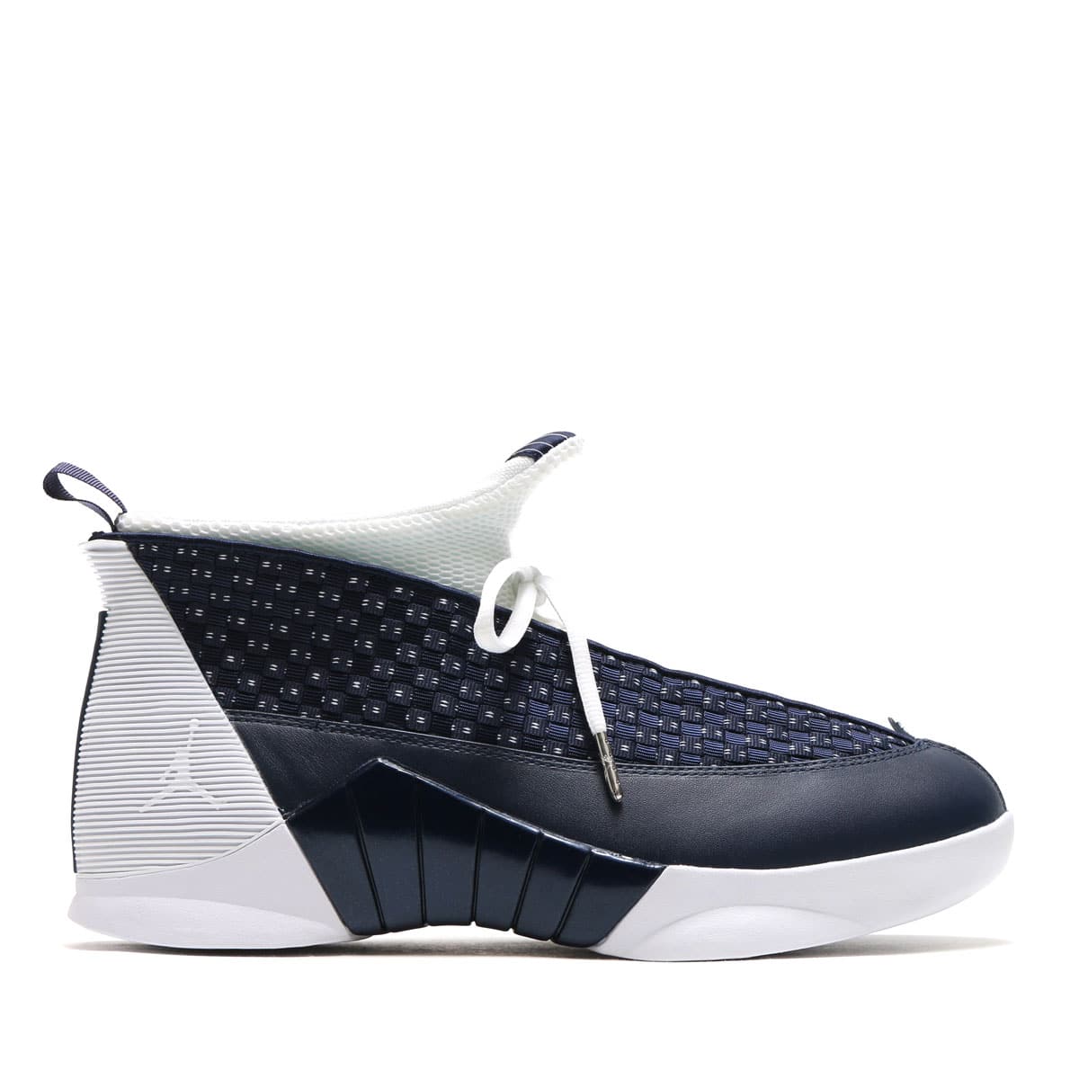 JORDAN BRAND AIR JORDAN 15 RETRO OBSIDIAN/WHITE-MTLC SILVER