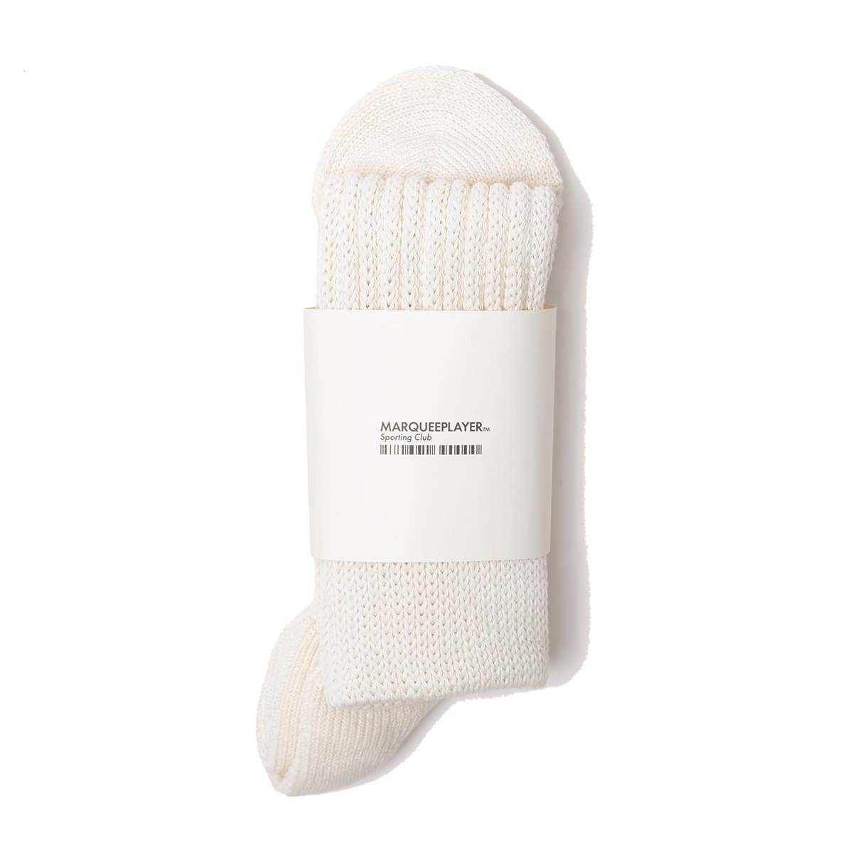 MARQUEE PLAYER HYBRID RIB SOCKS Hi IVORYWHITE IVORYの画像