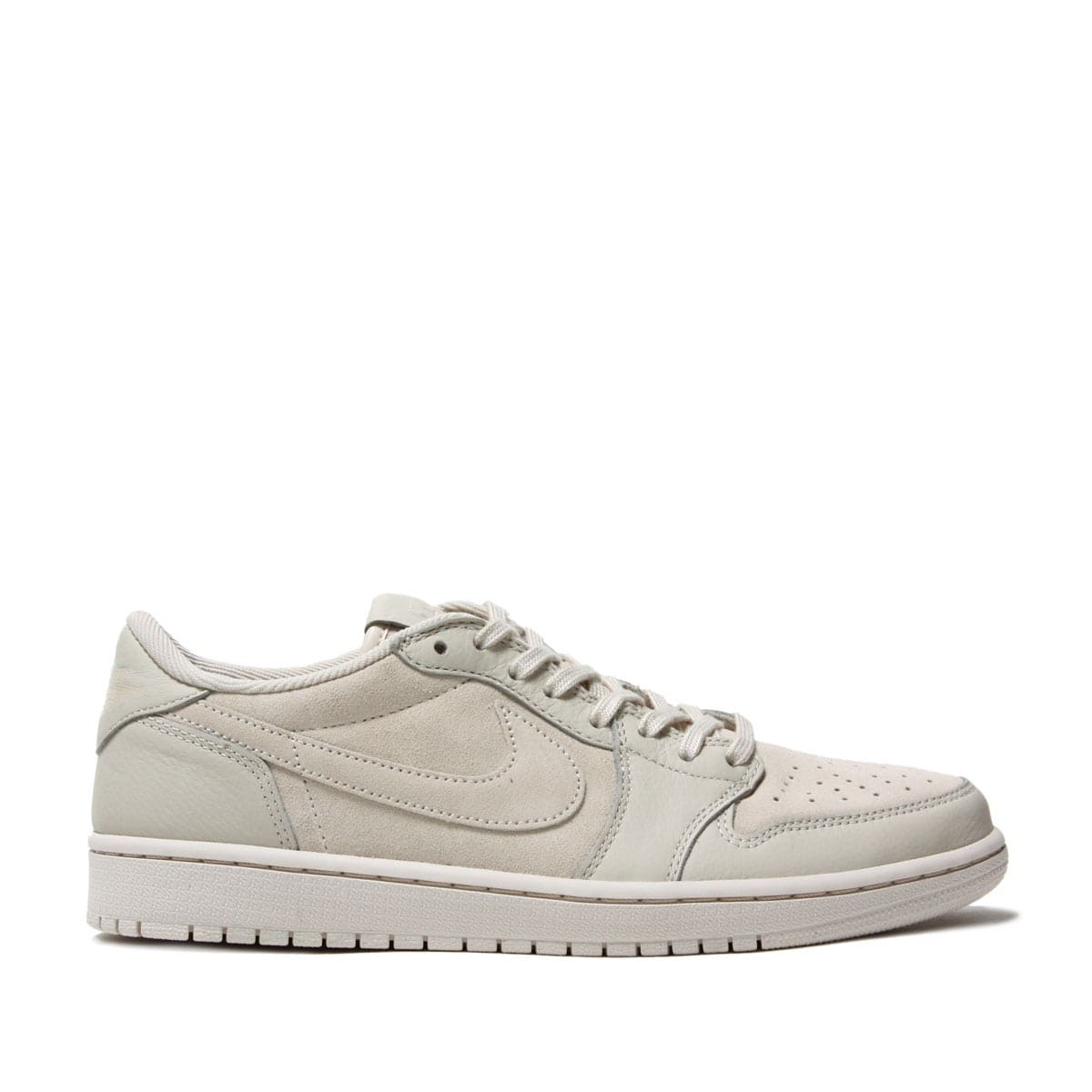 JORDAN BRAND AIR JORDAN 1 LOW PREM  LT OREWOOD BRN/LT OREWOOD BRN 17FA-Iの画像