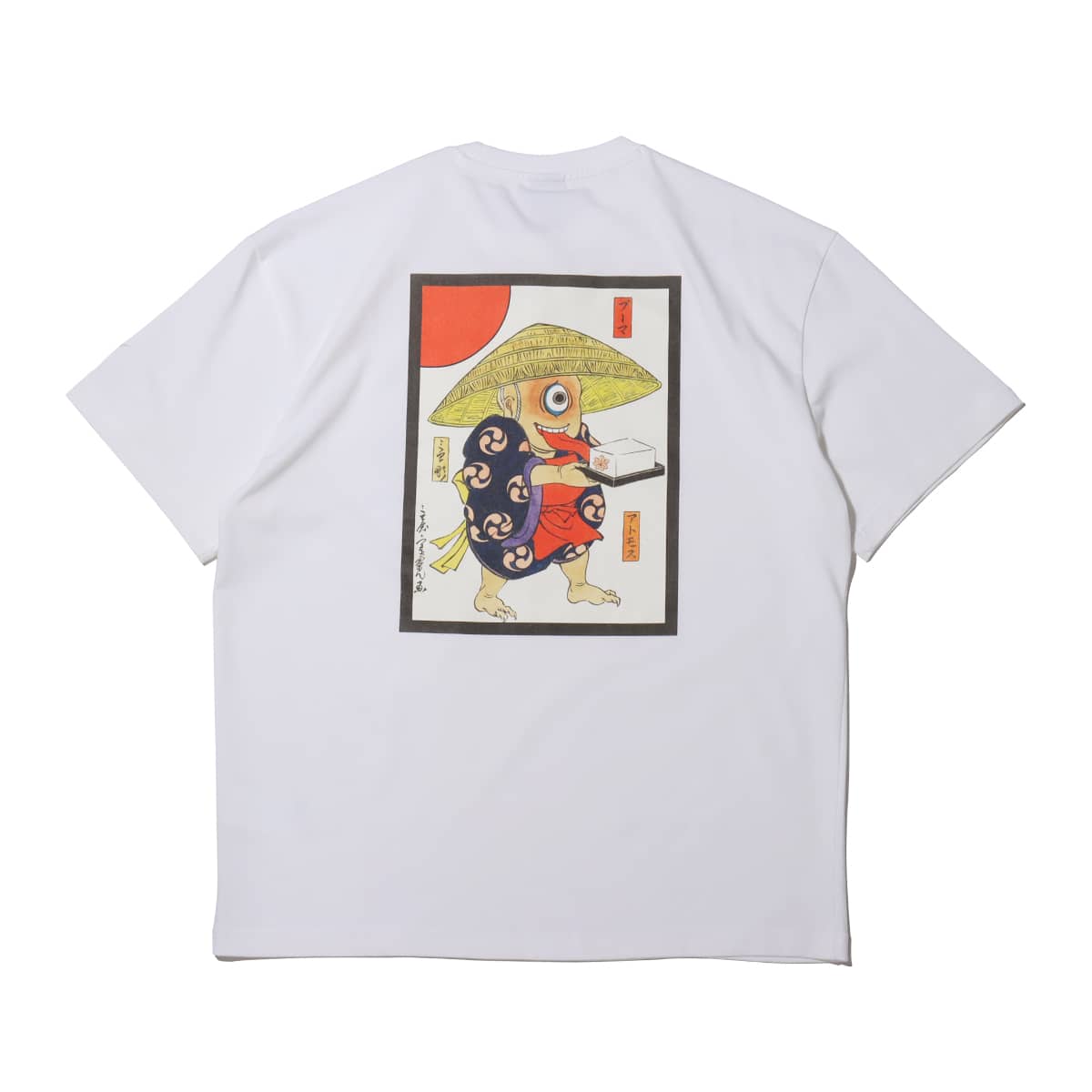PUMA atmos×THREE TIDES TATTOO Tee WHITEの画像