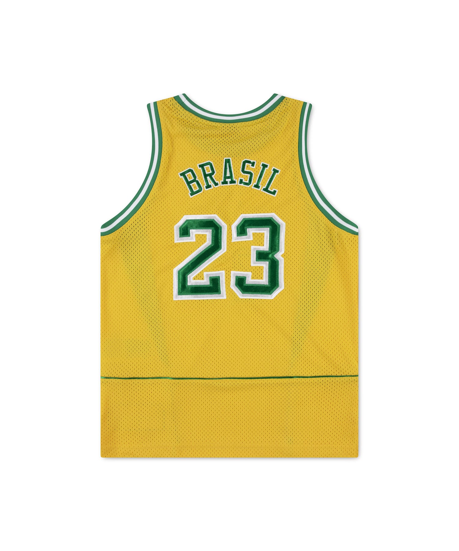 JORDAN BRAND MJ ESS MESH JERSEY P6 YELLOWの画像