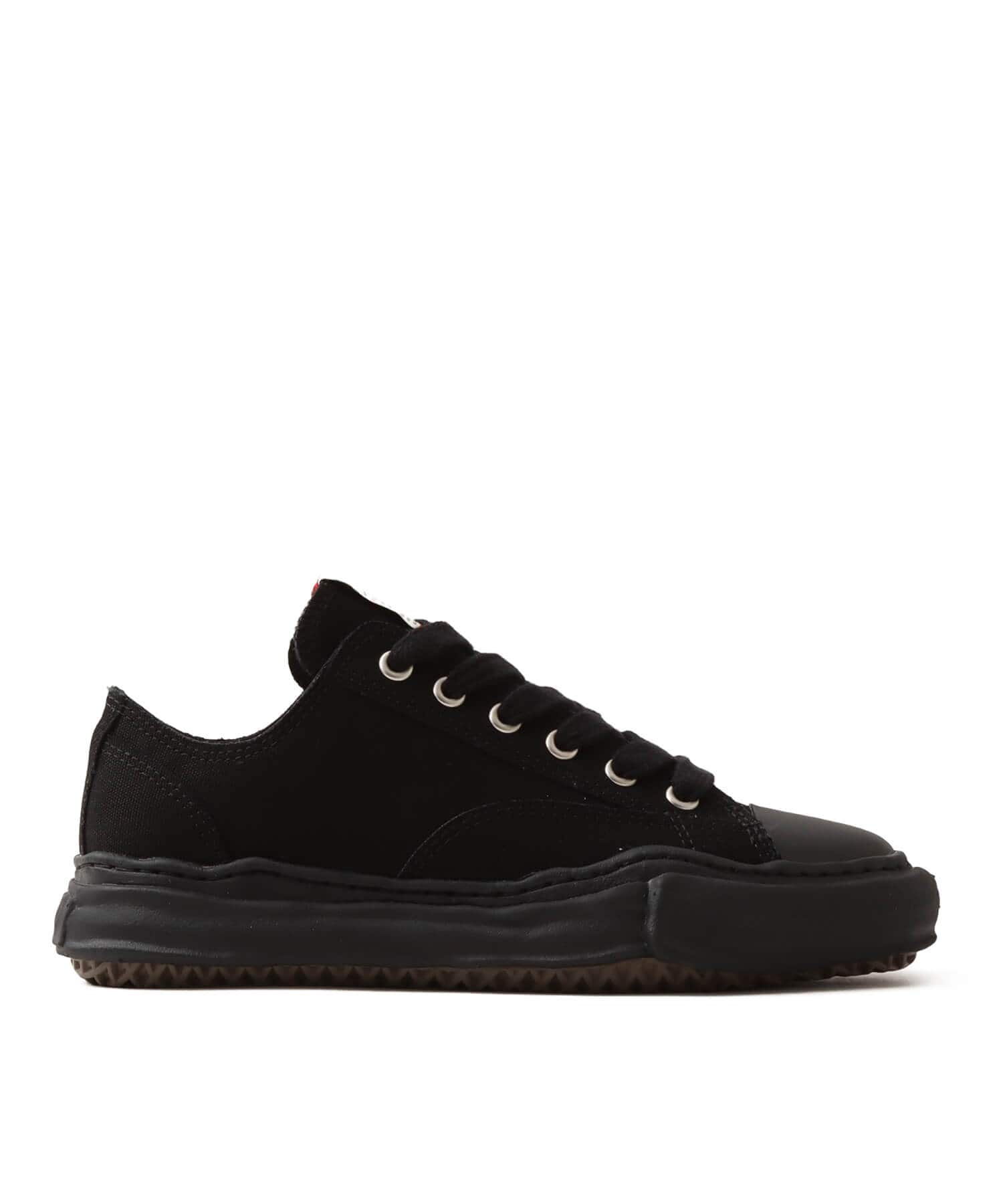 MAISON MIHARA YASUHIRO PETERSON LOW/CANVAS ブラック/ブラックの画像