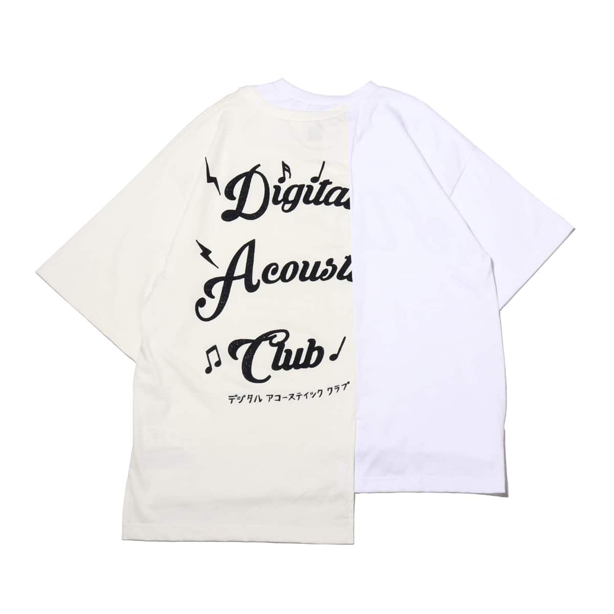 Maison MIHARA YASUHIRO combined T-sh WHITE 19SS-Iの画像