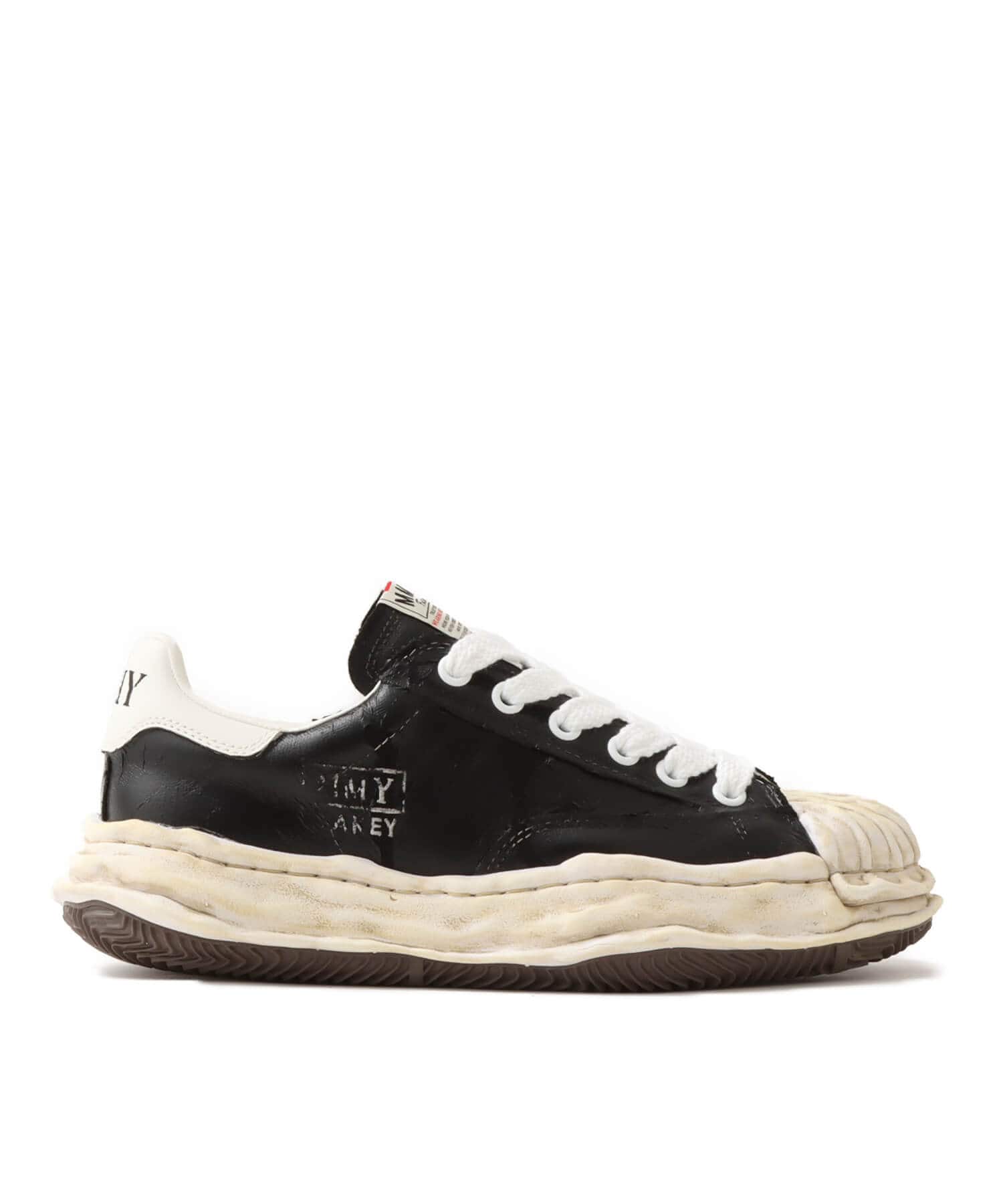 MAISON MIHARA YASUHIRO BLAKEY Foil Print Low ブラックの画像