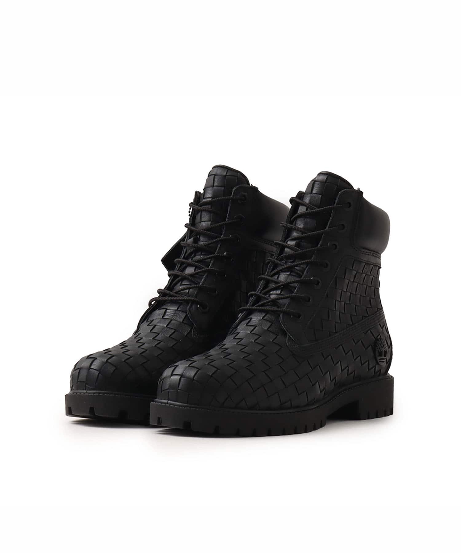 Timberland 6IN Premium Woven Boots BLACKの画像