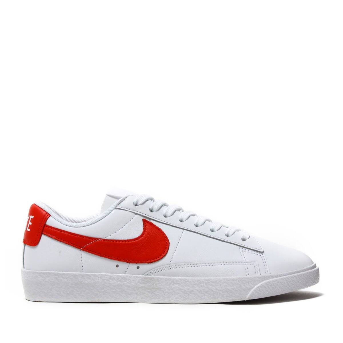 Nike W Blazer Low Le White Habanero Red 18ss I