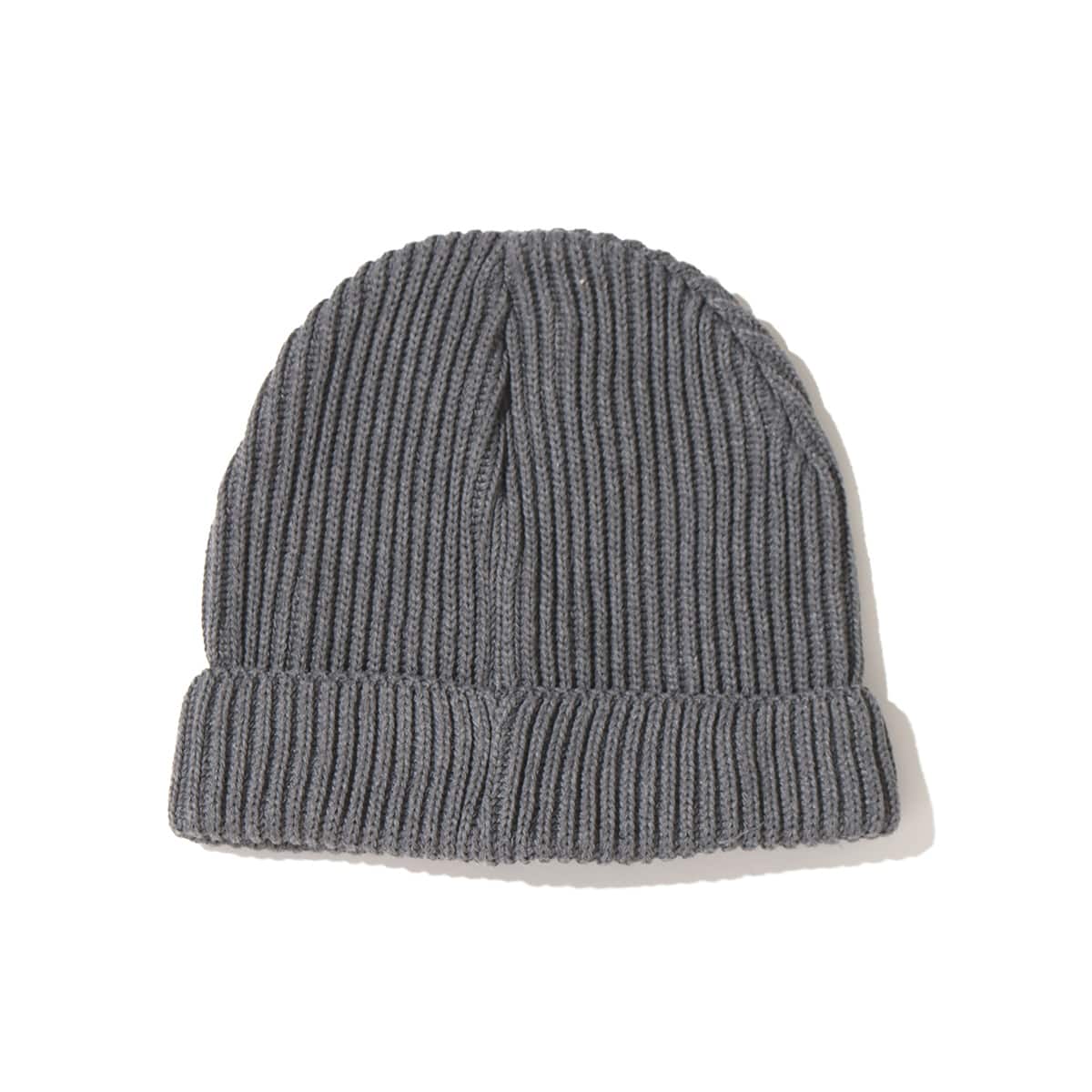 snow peak Pe/Co Knit Cap Grey 23FA-Iの画像