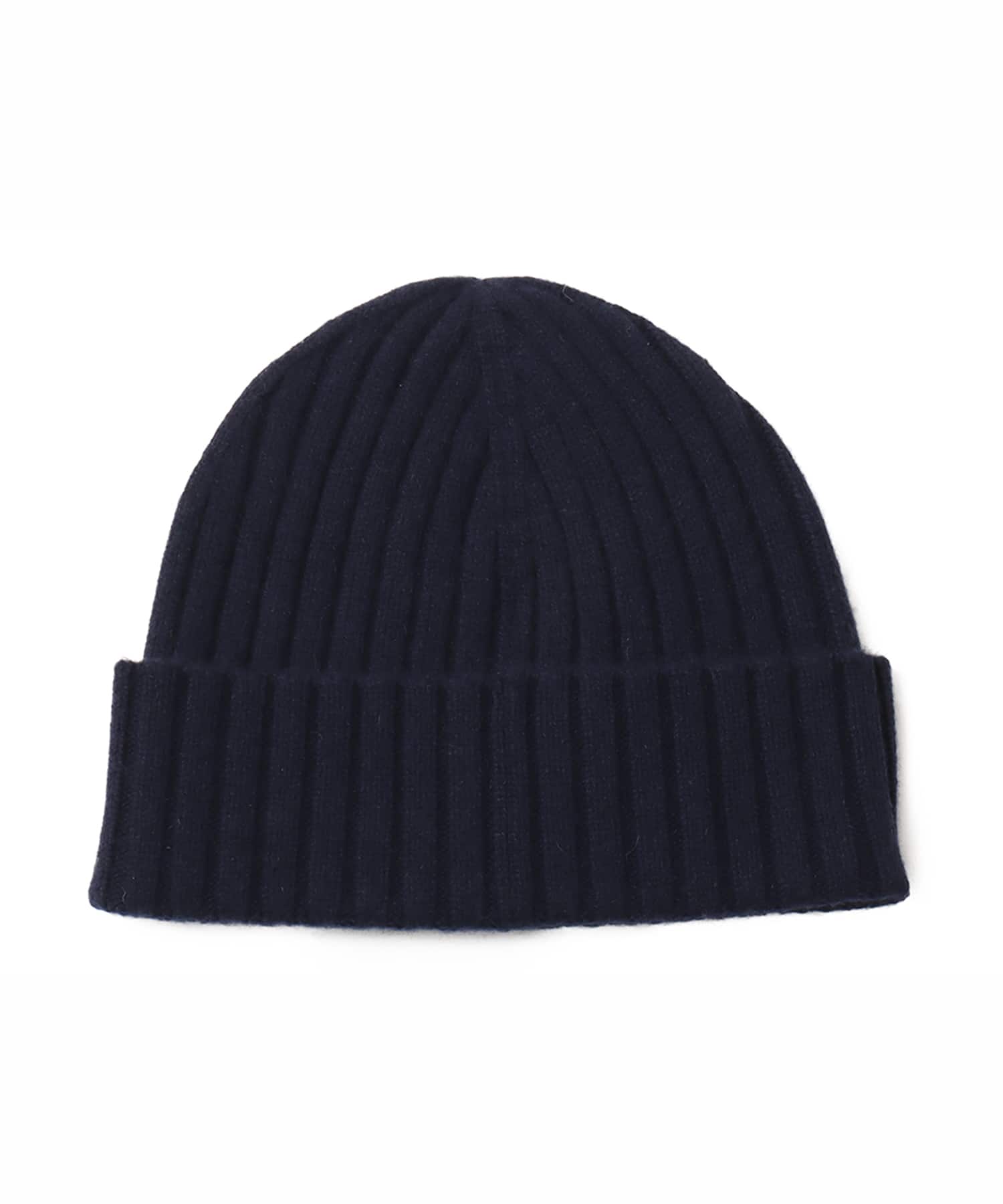 SPORTY＆RICH Heritage Yankees Serif Cashmere Beanie Dark Navyの画像