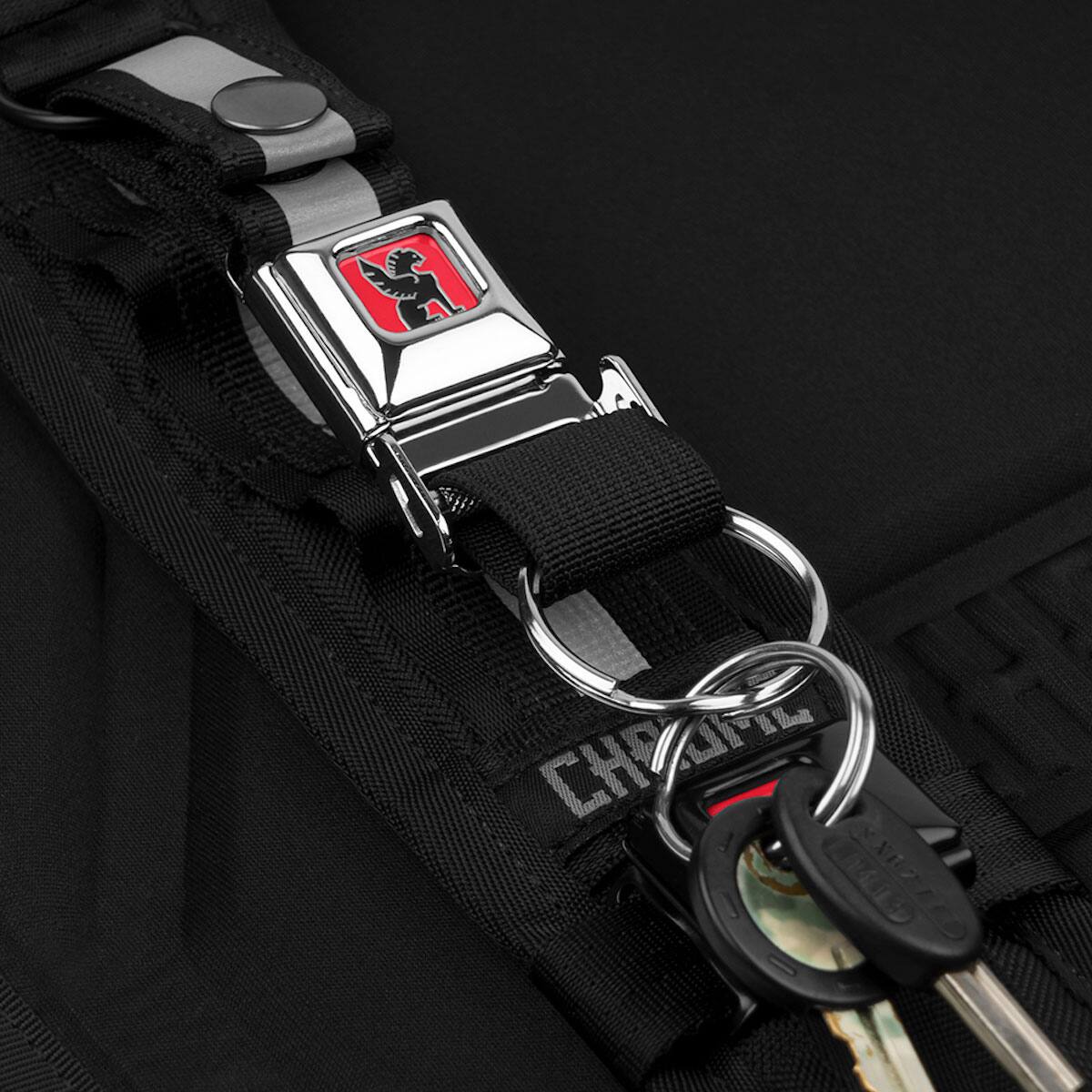 CHROME MINI BUCKLE KEY CHAIN KEY CHAIN SILVER 22SU-Iの画像