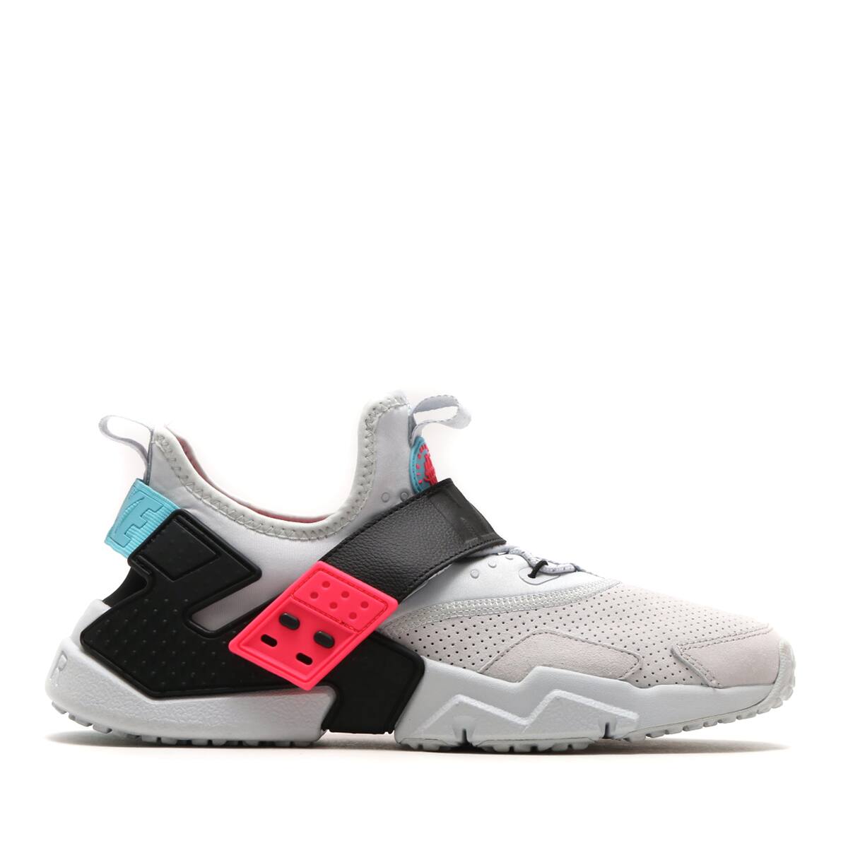 Nike Air Huarache Drift Prm Pure Platinum Black Racer Pink