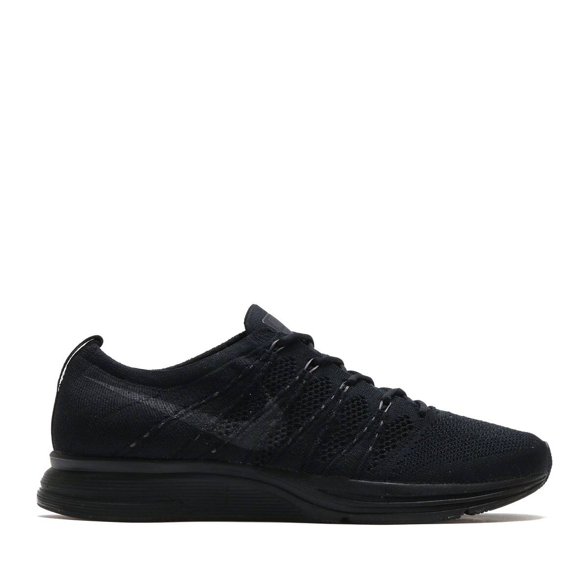 flyknit trainer black