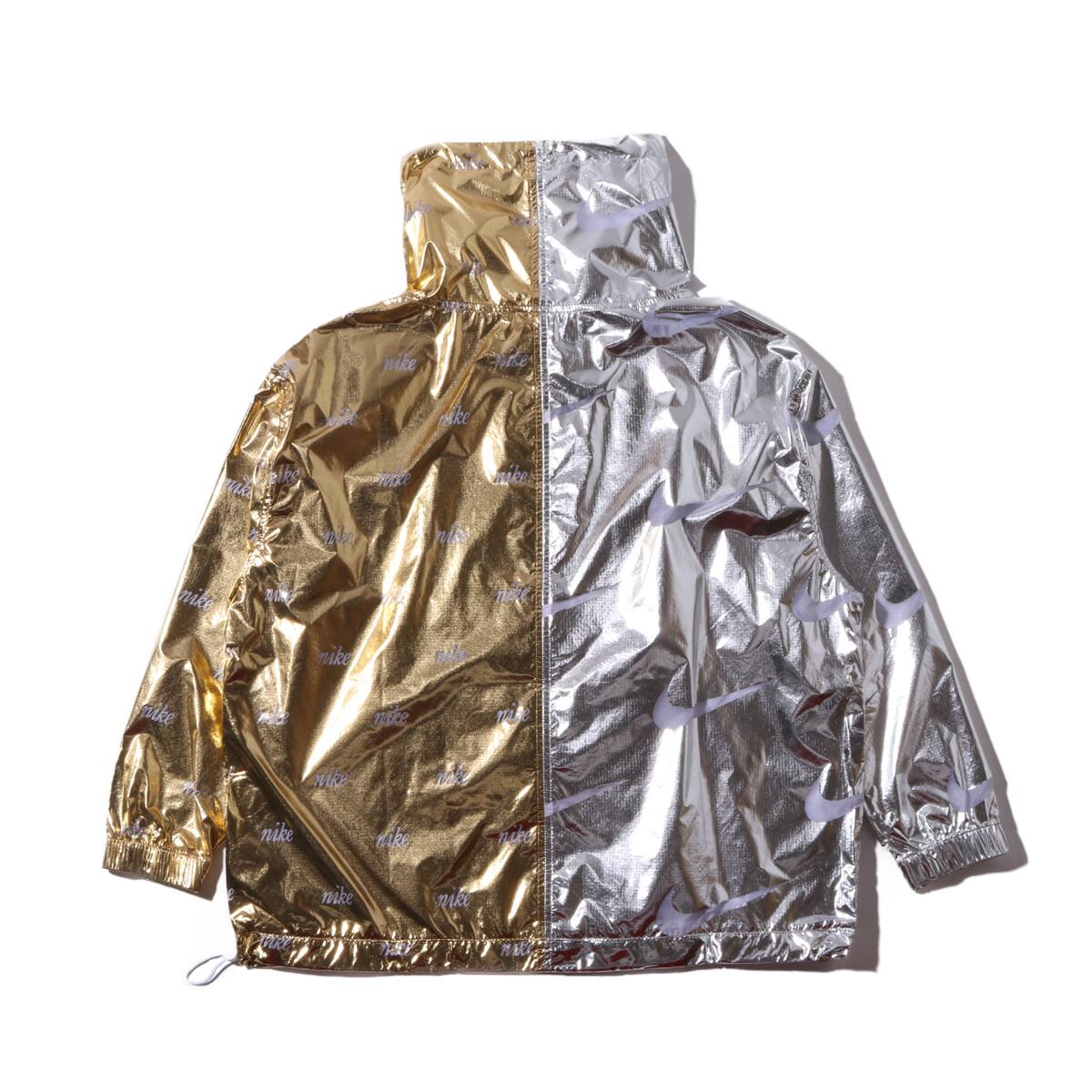 nike jacket metallic
